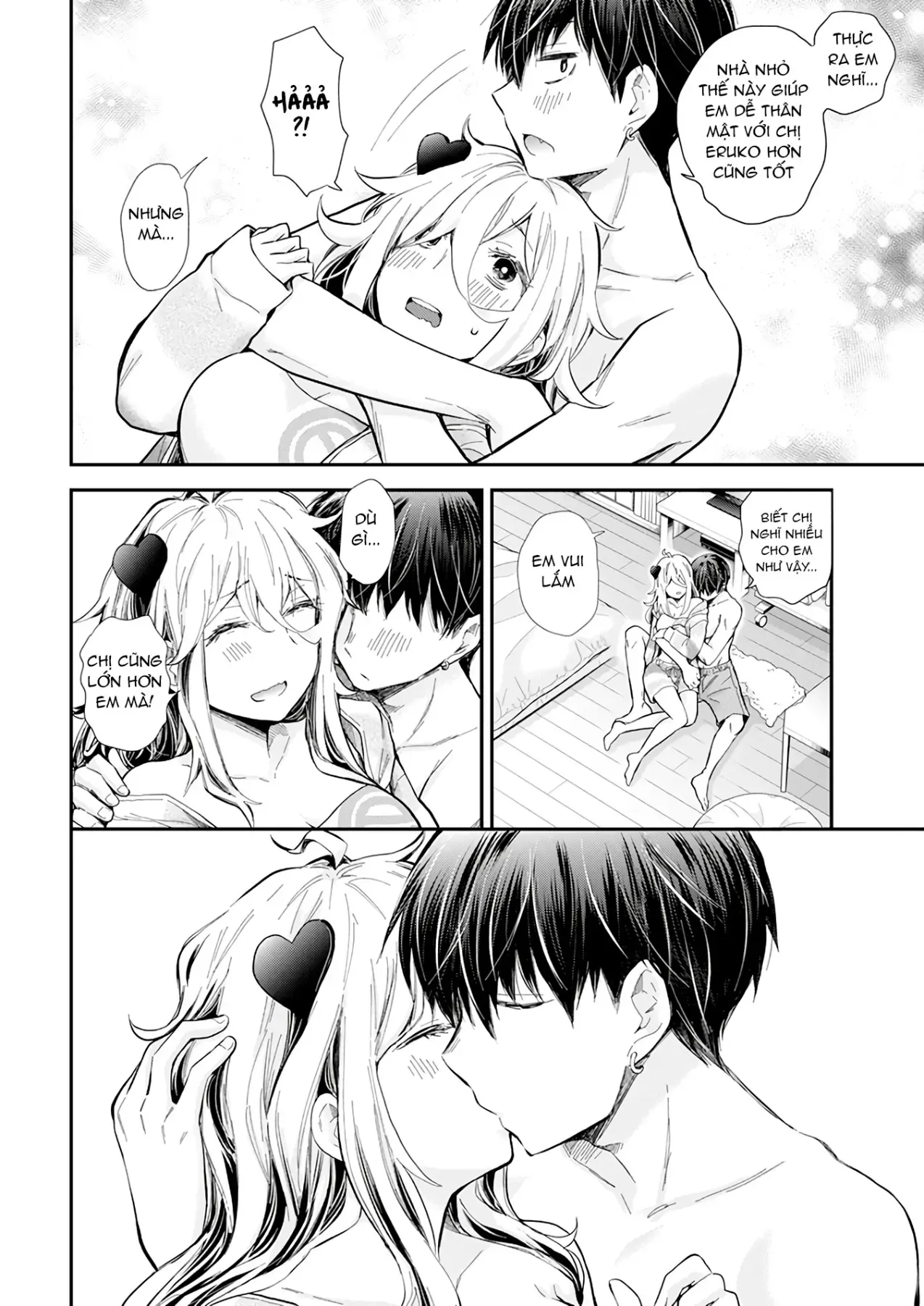 Shingeki No Eroko-San: Hen Na Oneesan Wa Danshi Kousei To Nakayoku Naritai Chapter 37 - Trang 5