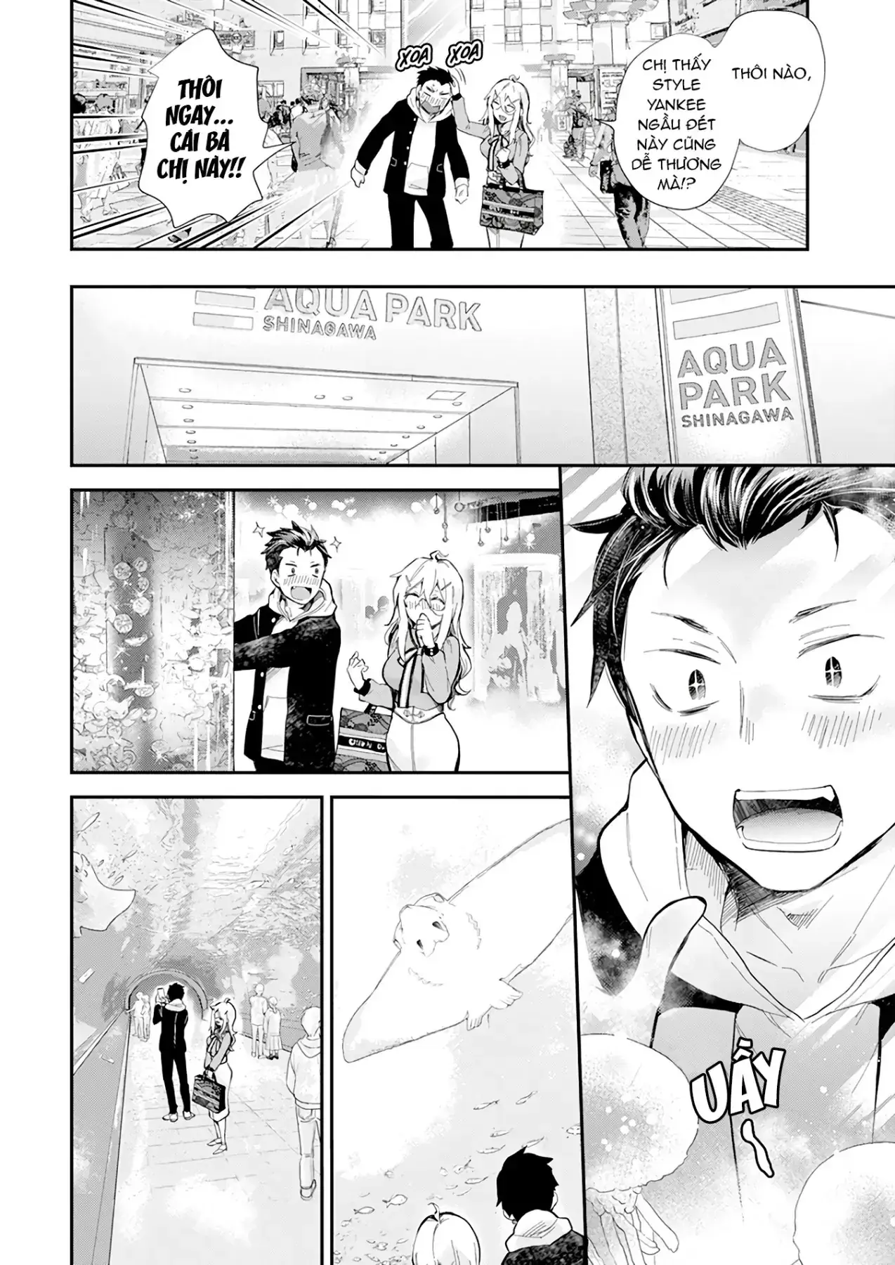 Shingeki No Eroko-San: Hen Na Oneesan Wa Danshi Kousei To Nakayoku Naritai Chapter 38 - Trang 17