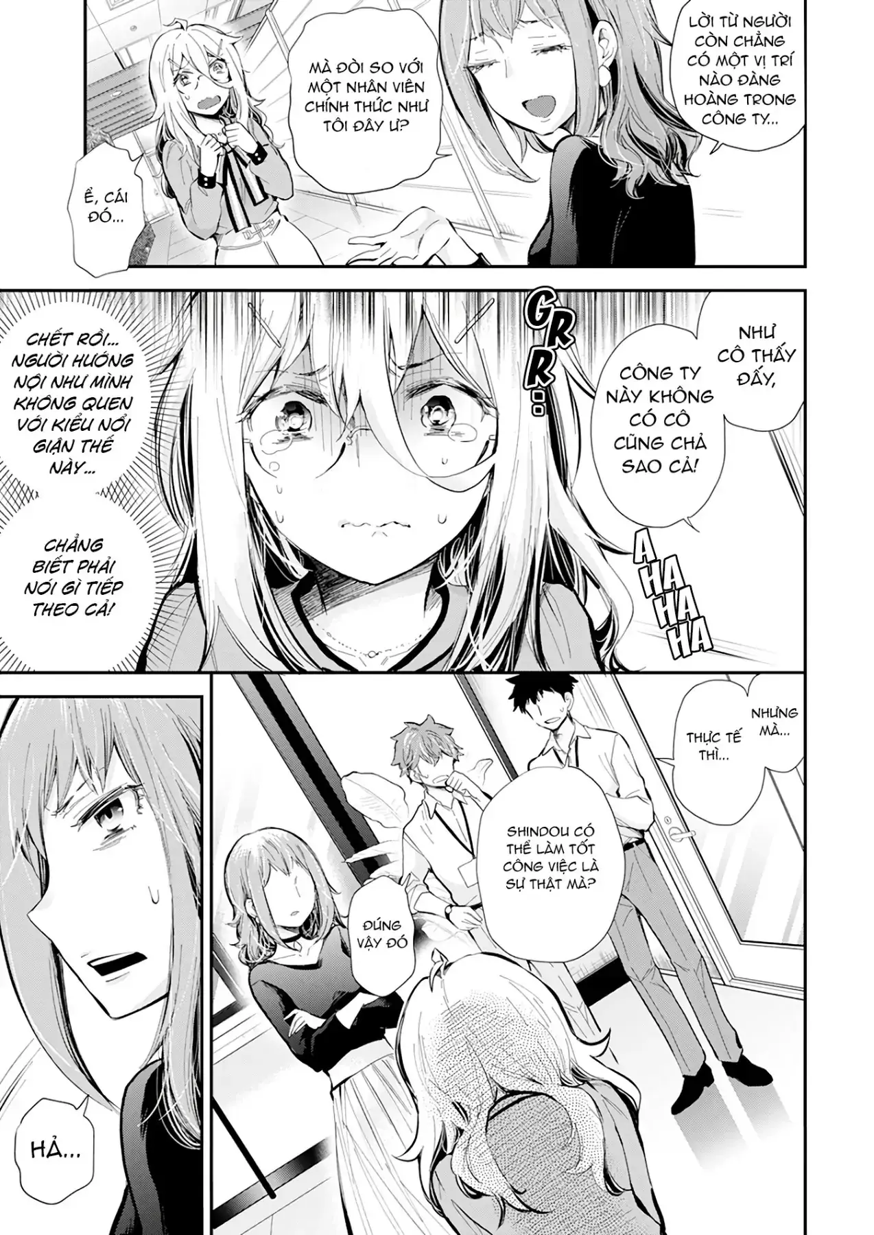 Shingeki No Eroko-San: Hen Na Oneesan Wa Danshi Kousei To Nakayoku Naritai Chapter 38 - Trang 4