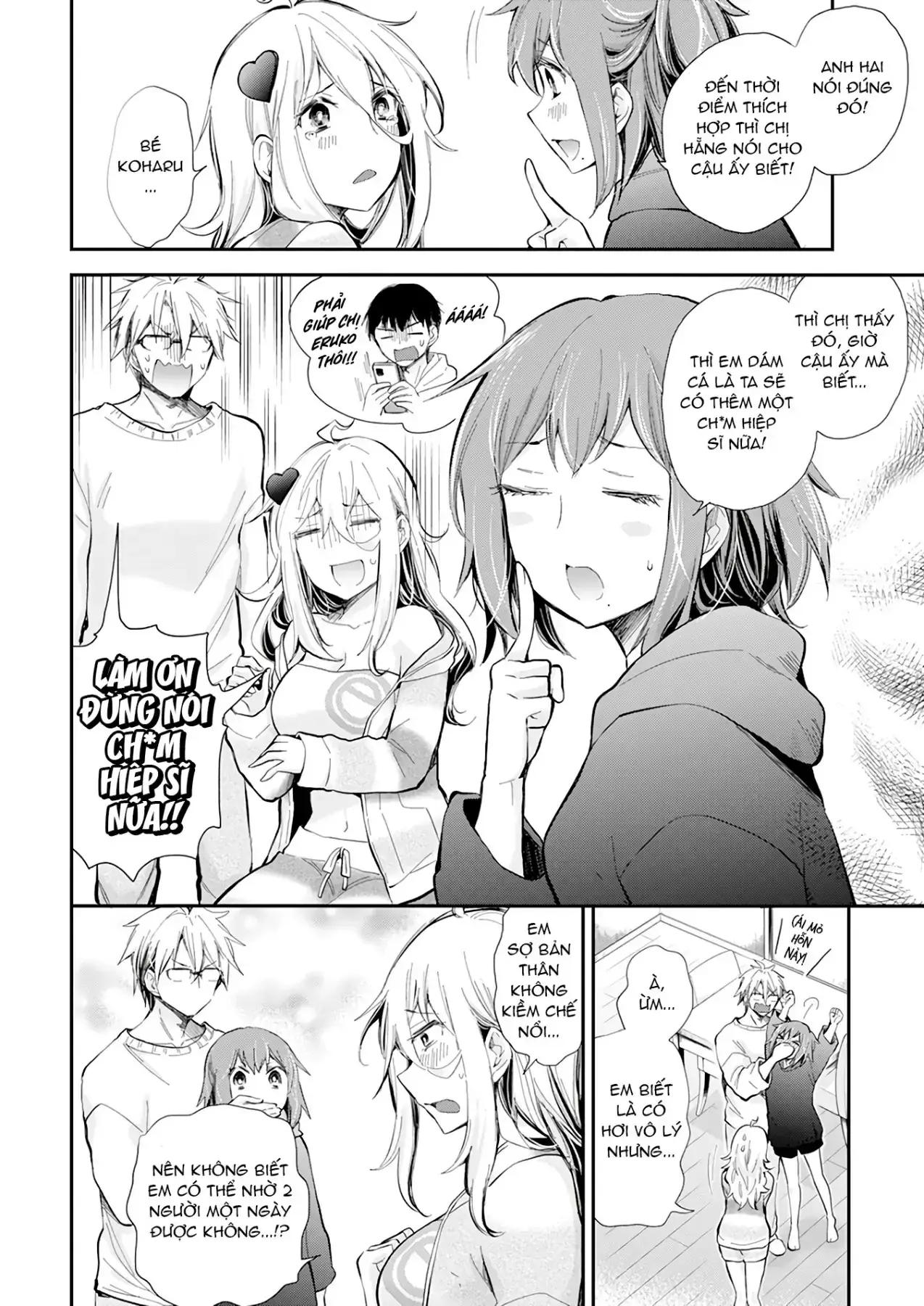 Shingeki No Eroko-San: Hen Na Oneesan Wa Danshi Kousei To Nakayoku Naritai Chapter 39 - Trang 13