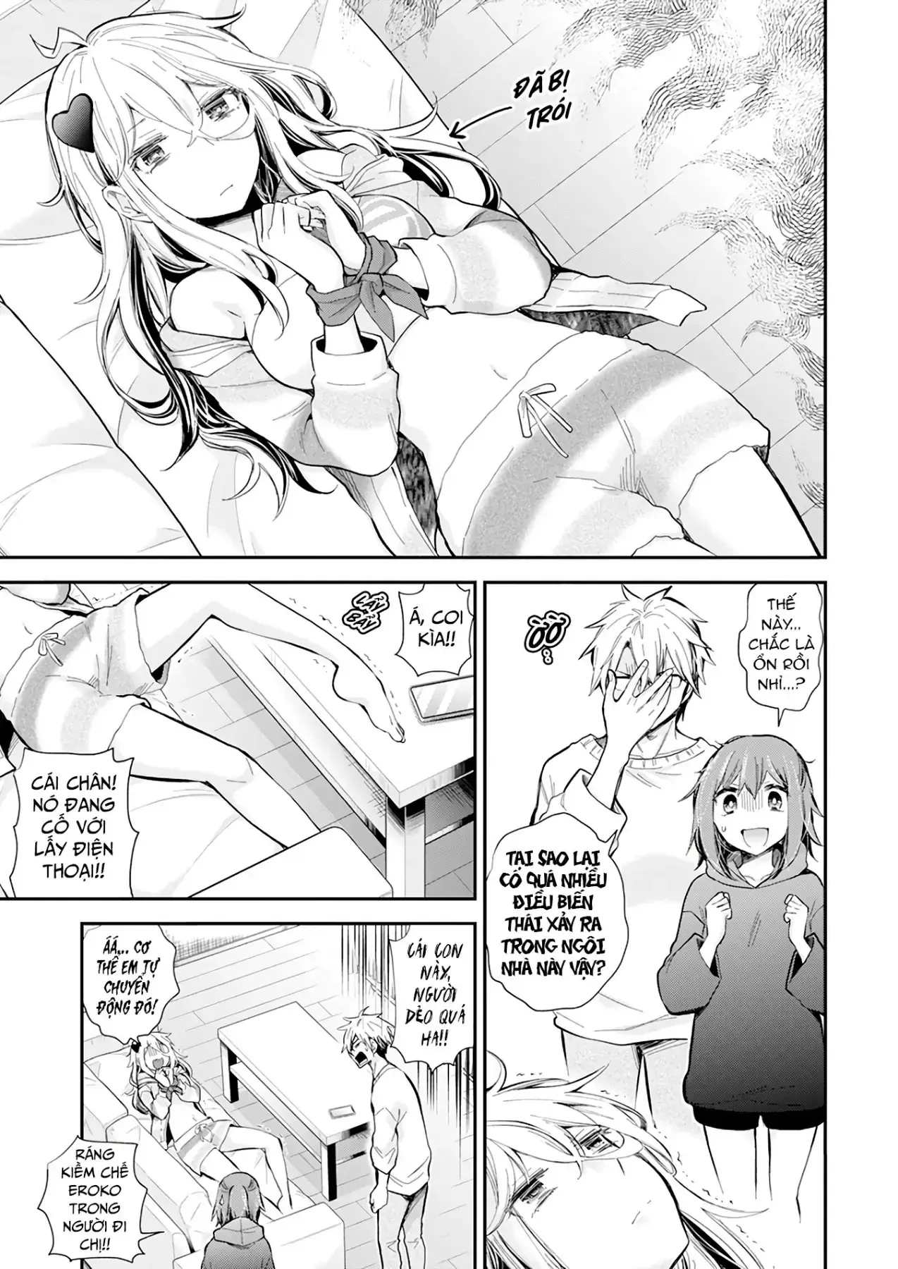 Shingeki No Eroko-San: Hen Na Oneesan Wa Danshi Kousei To Nakayoku Naritai Chapter 39 - Trang 16