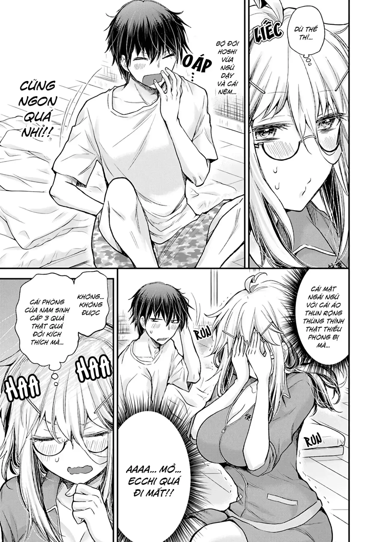 Shingeki No Eroko-San: Hen Na Oneesan Wa Danshi Kousei To Nakayoku Naritai Chapter 4 - Trang 10