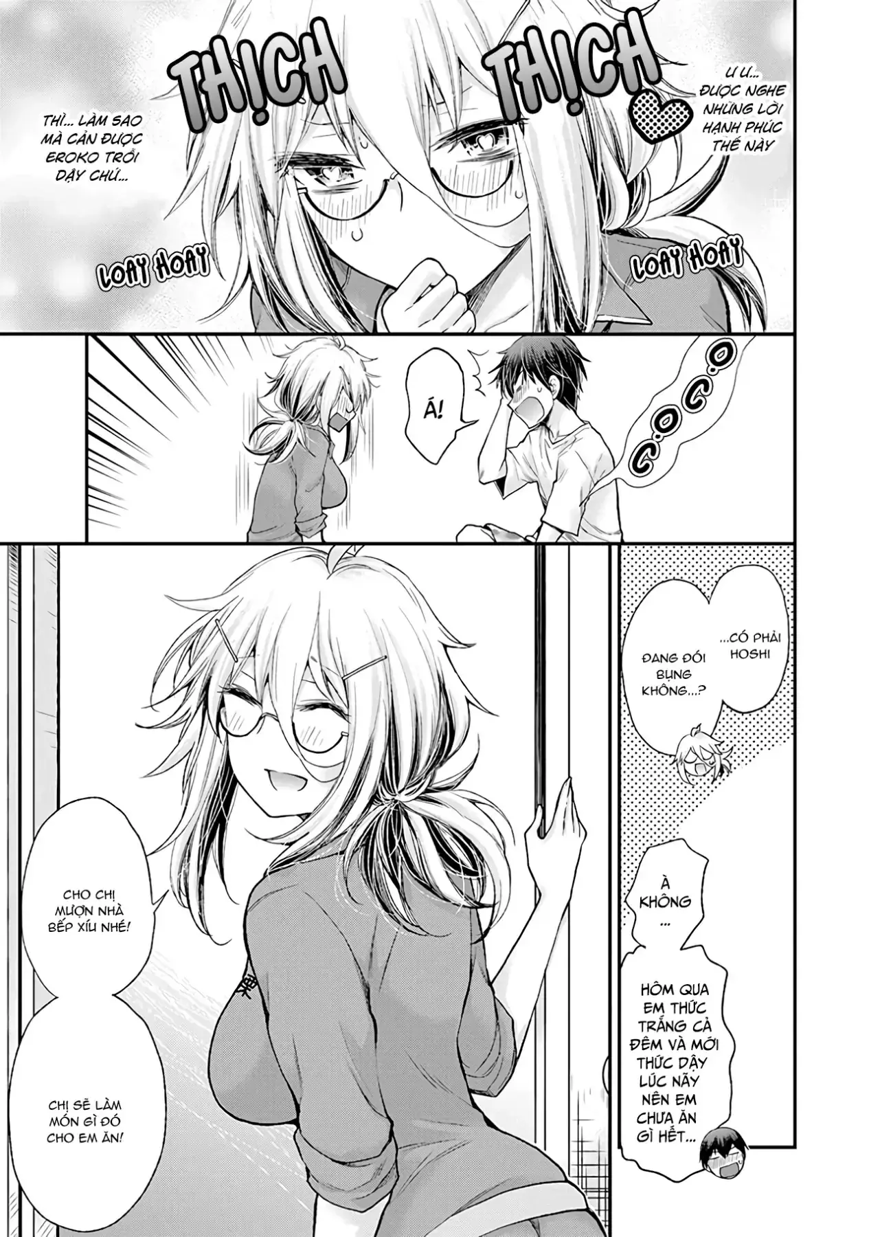 Shingeki No Eroko-San: Hen Na Oneesan Wa Danshi Kousei To Nakayoku Naritai Chapter 4 - Trang 12