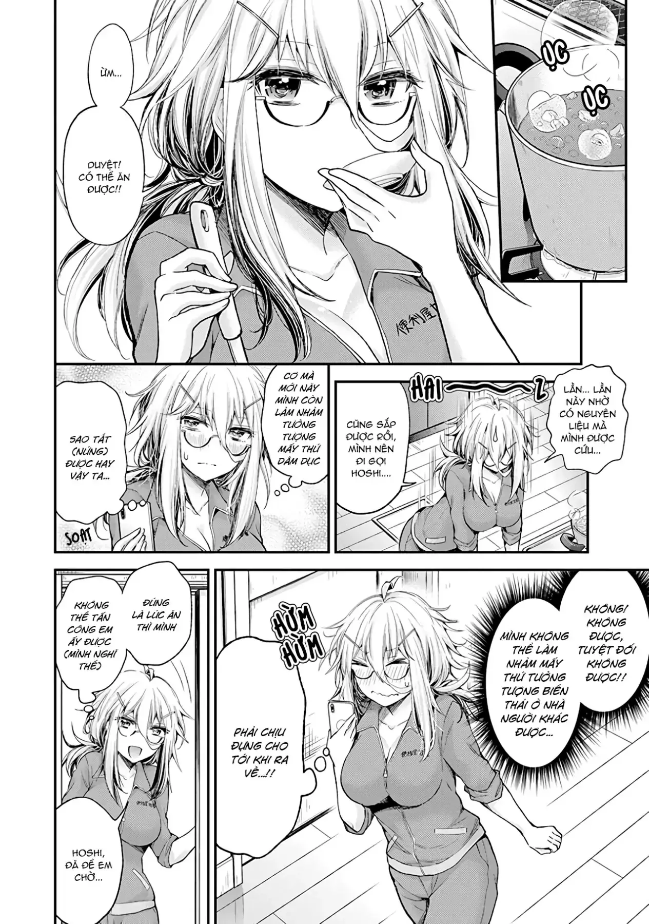 Shingeki No Eroko-San: Hen Na Oneesan Wa Danshi Kousei To Nakayoku Naritai Chapter 4 - Trang 15