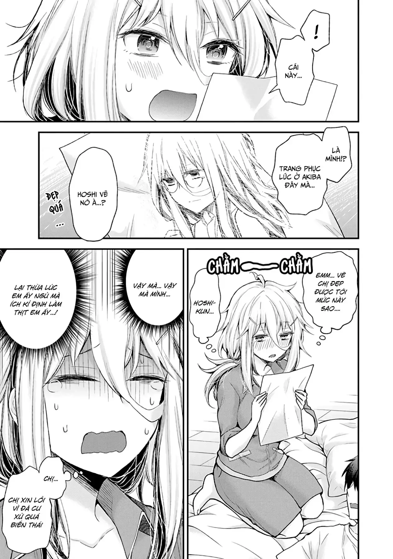 Shingeki No Eroko-San: Hen Na Oneesan Wa Danshi Kousei To Nakayoku Naritai Chapter 4 - Trang 18