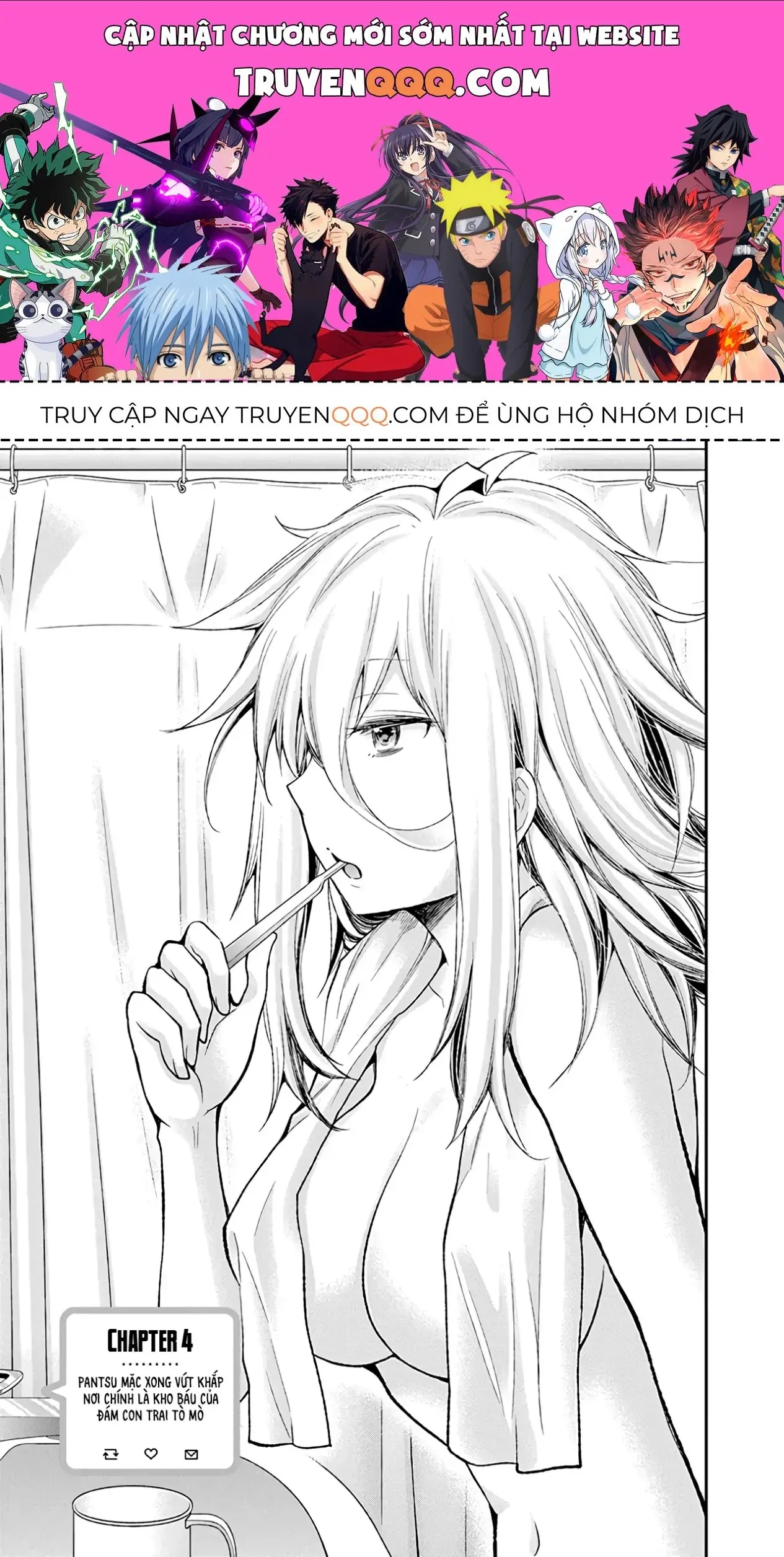 Shingeki No Eroko-San: Hen Na Oneesan Wa Danshi Kousei To Nakayoku Naritai Chapter 4 - Trang 2