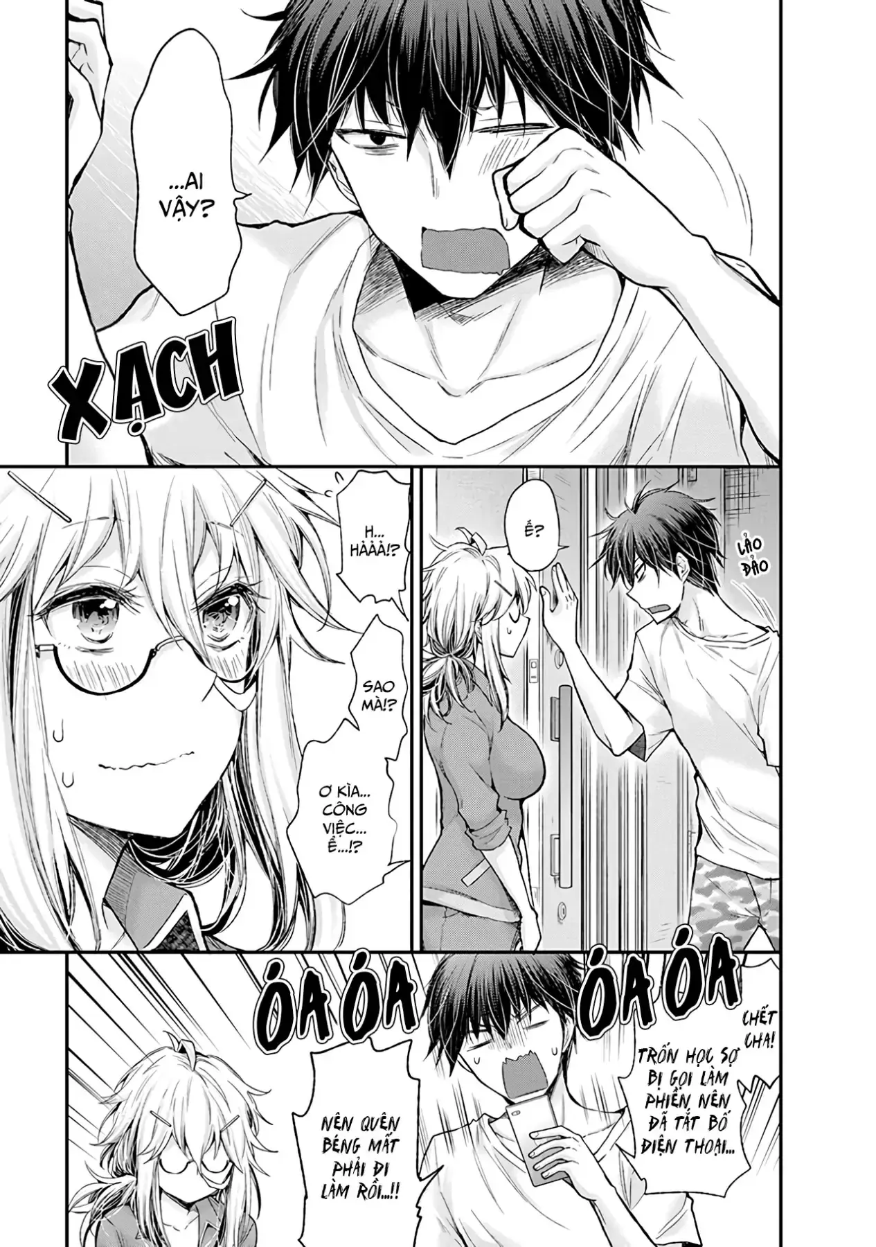 Shingeki No Eroko-San: Hen Na Oneesan Wa Danshi Kousei To Nakayoku Naritai Chapter 4 - Trang 6