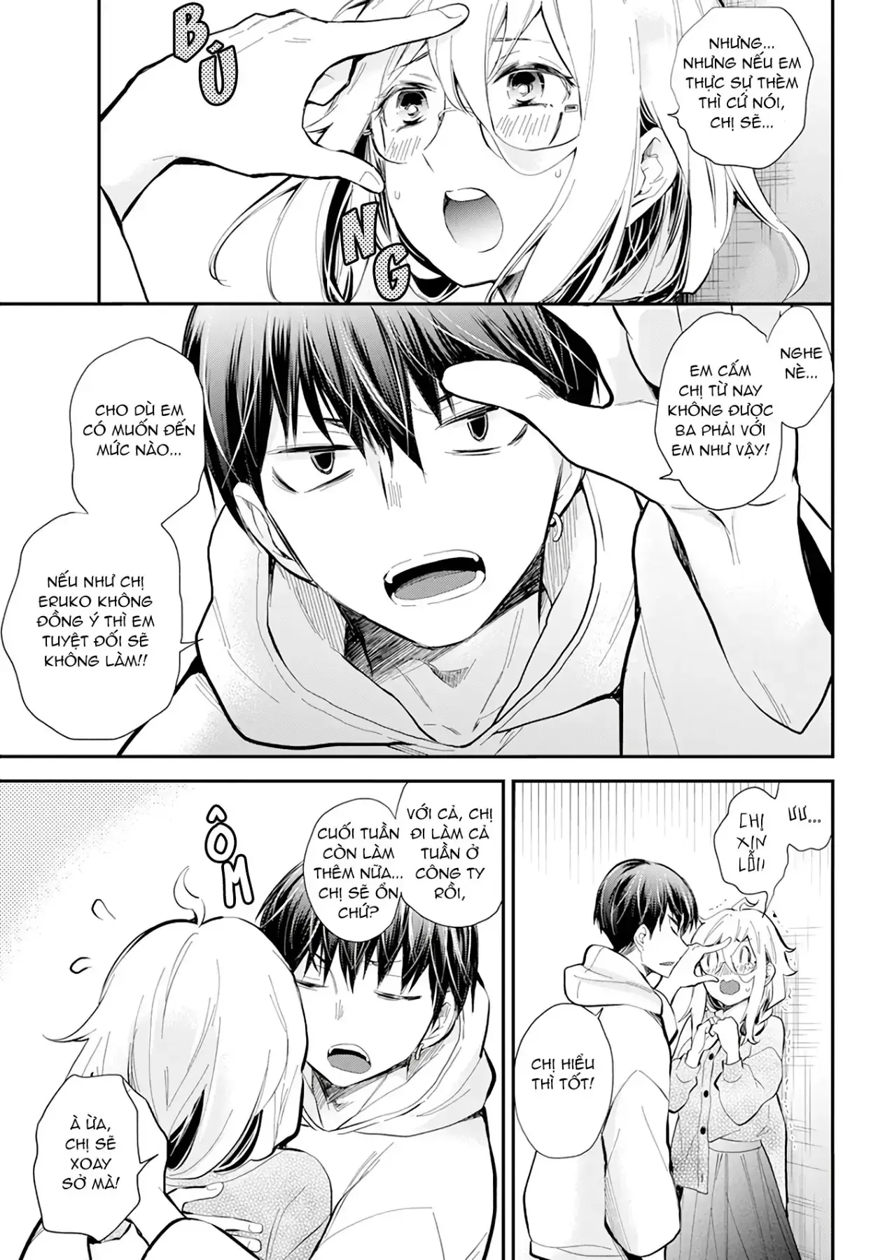 Shingeki No Eroko-San: Hen Na Oneesan Wa Danshi Kousei To Nakayoku Naritai Chapter 40 - Trang 12