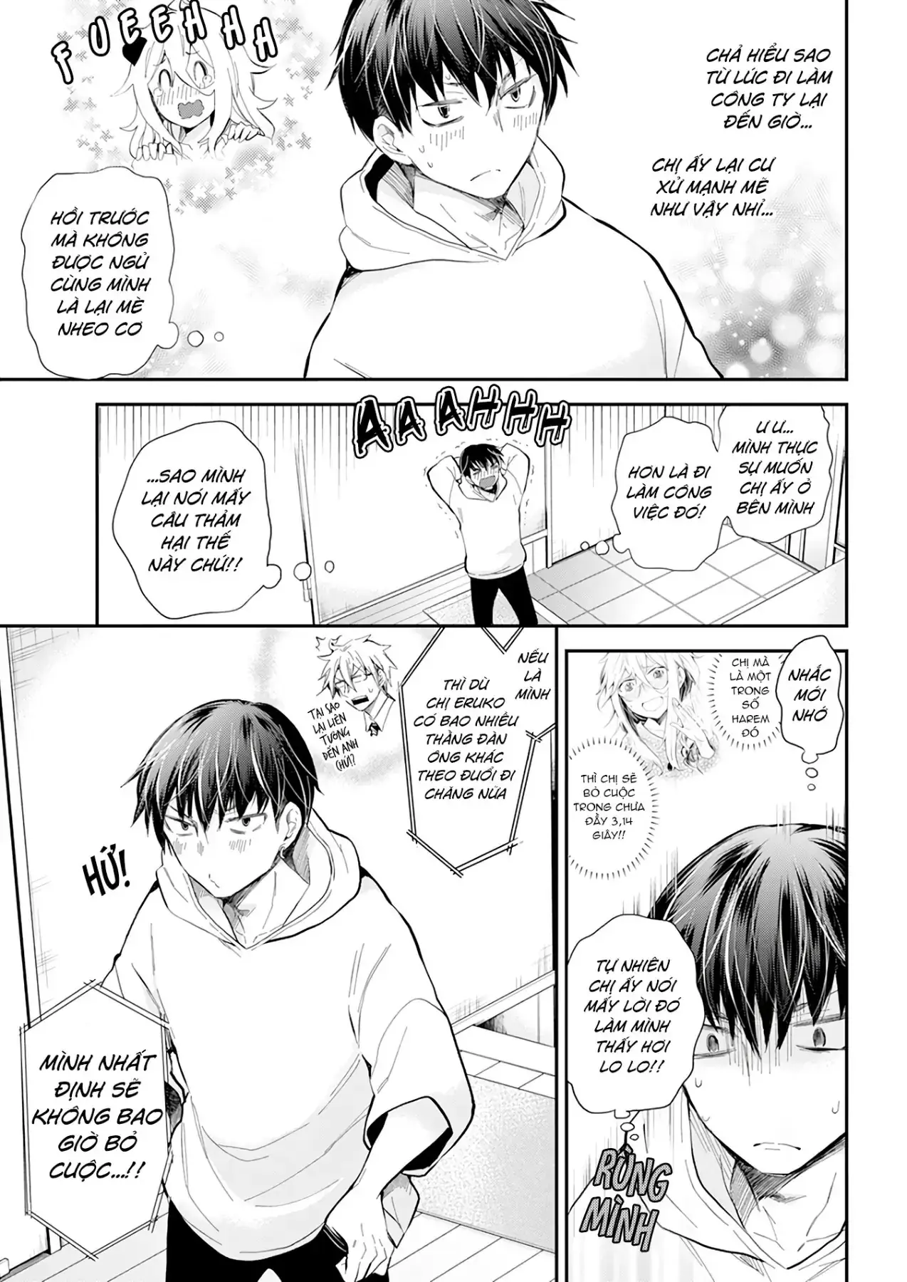 Shingeki No Eroko-San: Hen Na Oneesan Wa Danshi Kousei To Nakayoku Naritai Chapter 40 - Trang 14