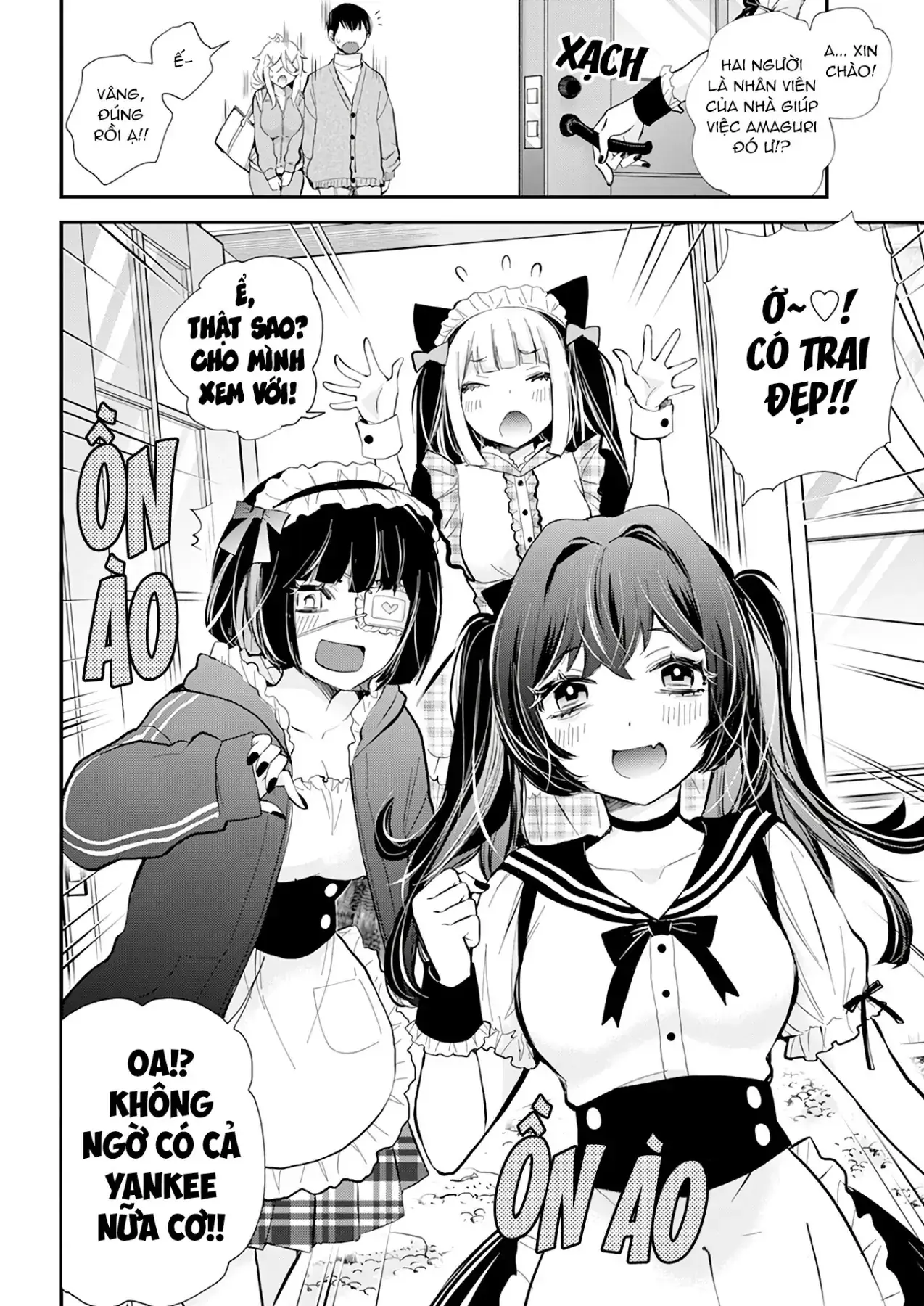 Shingeki No Eroko-San: Hen Na Oneesan Wa Danshi Kousei To Nakayoku Naritai Chapter 40 - Trang 17