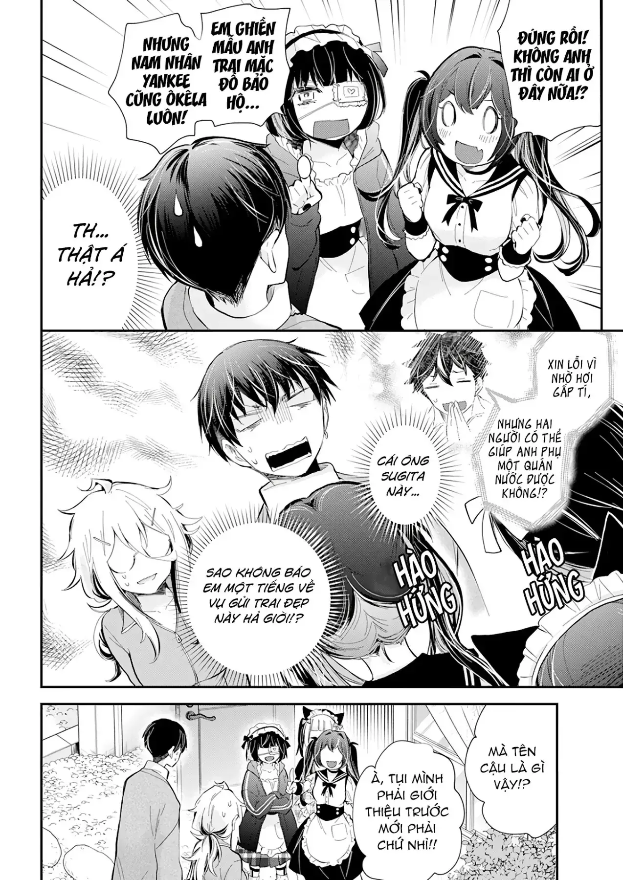 Shingeki No Eroko-San: Hen Na Oneesan Wa Danshi Kousei To Nakayoku Naritai Chapter 40 - Trang 19