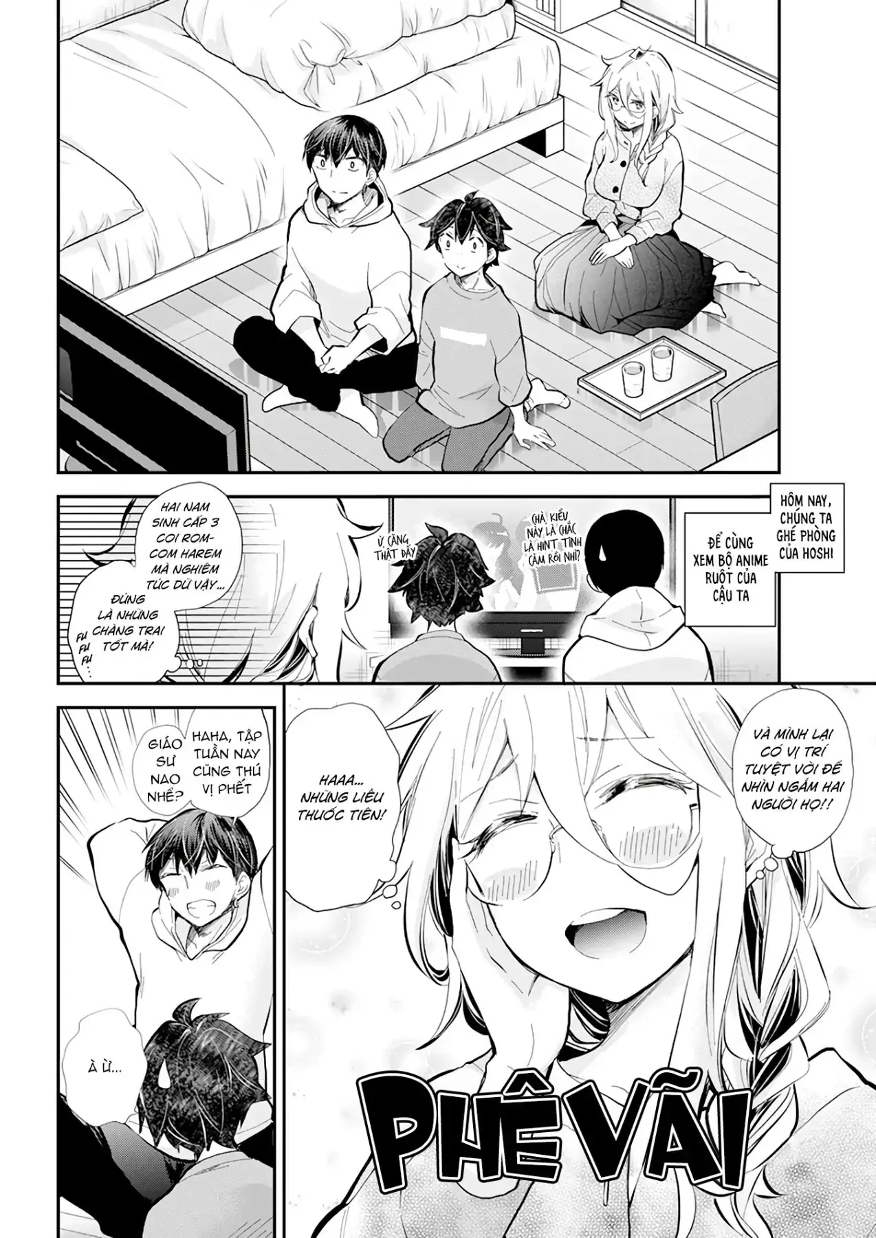 Shingeki No Eroko-San: Hen Na Oneesan Wa Danshi Kousei To Nakayoku Naritai Chapter 40 - Trang 3