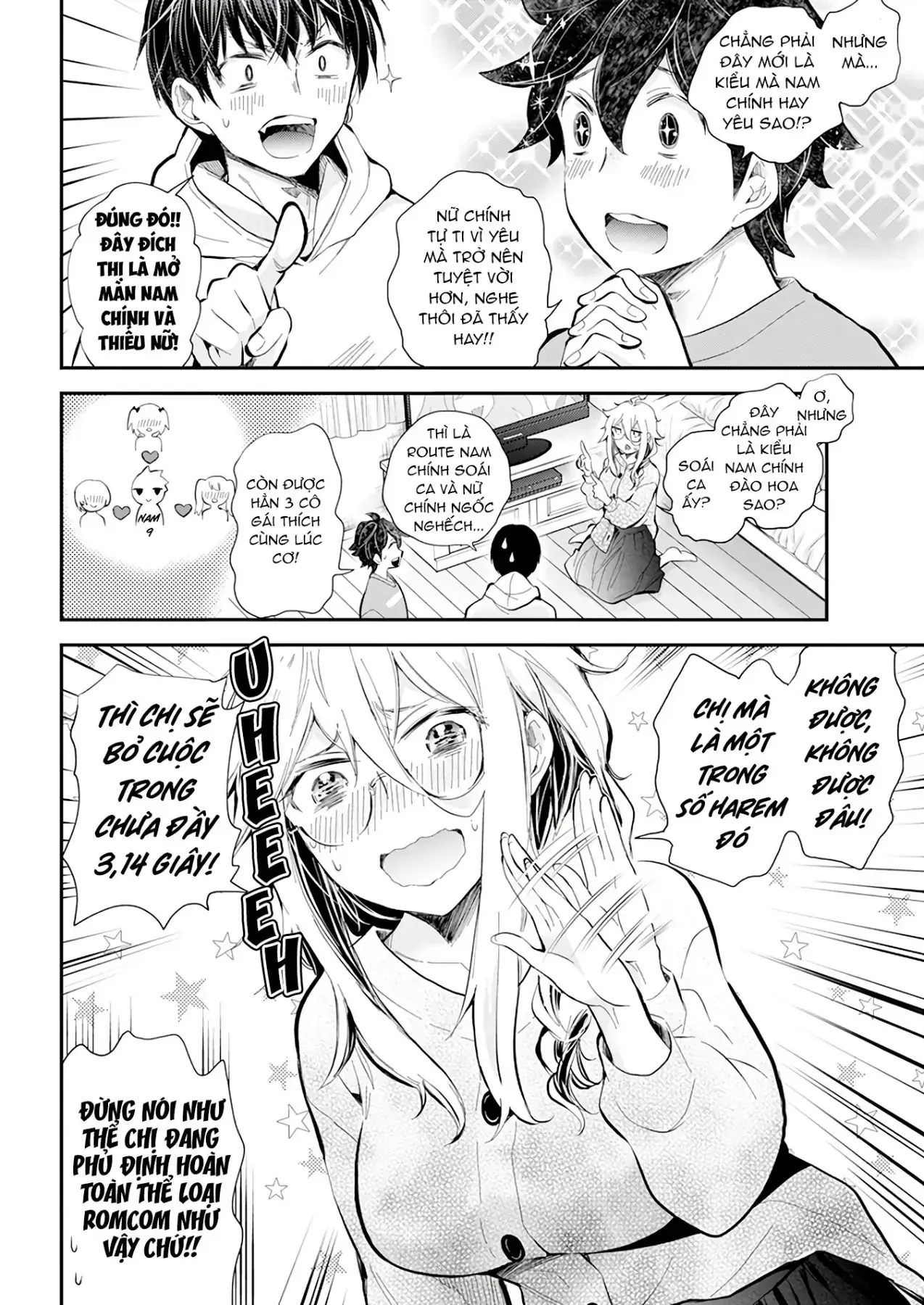 Shingeki No Eroko-San: Hen Na Oneesan Wa Danshi Kousei To Nakayoku Naritai Chapter 40 - Trang 7