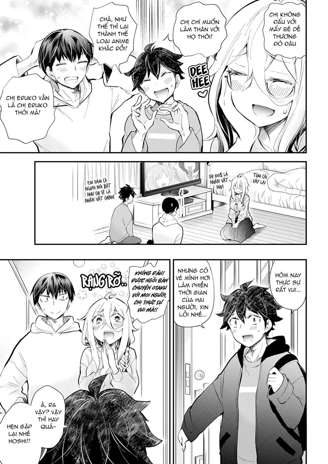 Shingeki No Eroko-San: Hen Na Oneesan Wa Danshi Kousei To Nakayoku Naritai Chapter 40 - Trang 8