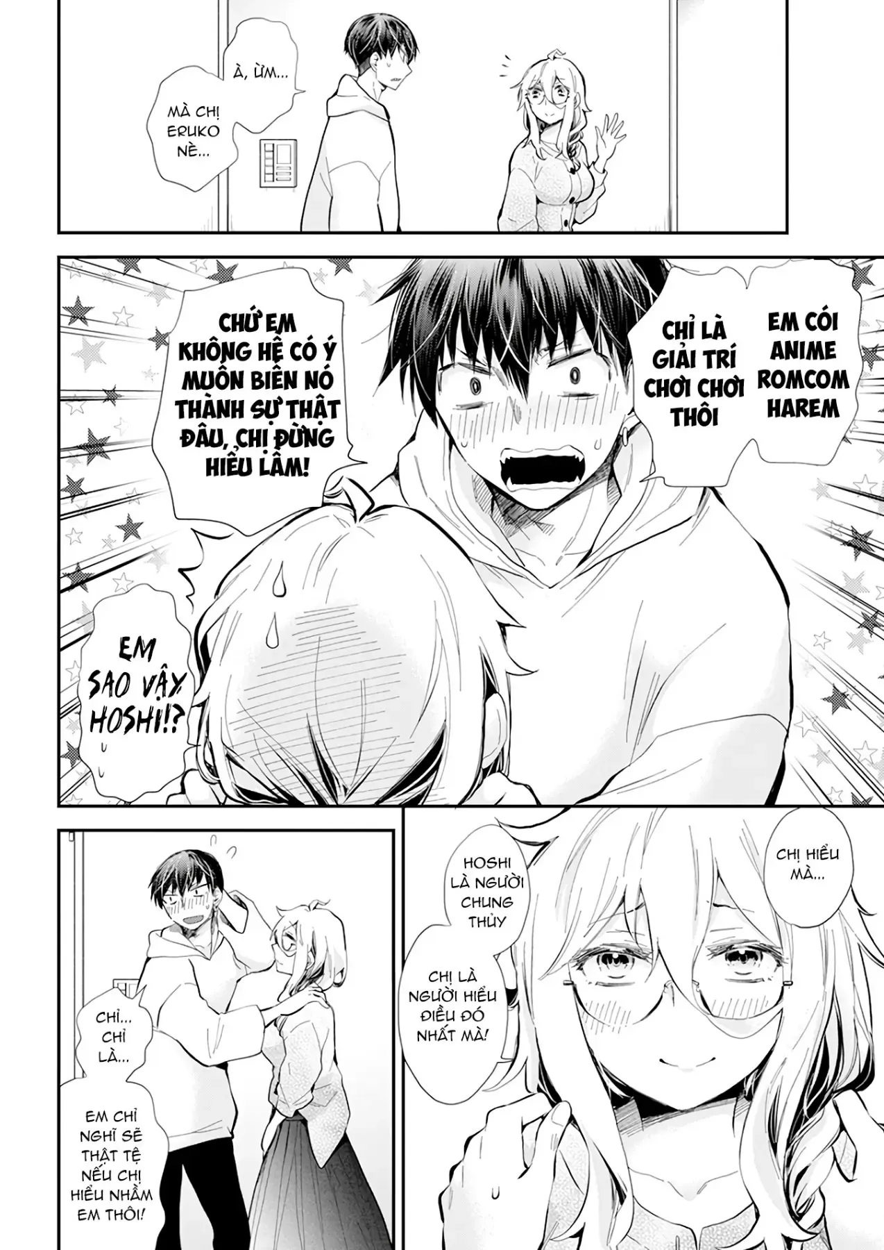 Shingeki No Eroko-San: Hen Na Oneesan Wa Danshi Kousei To Nakayoku Naritai Chapter 40 - Trang 9