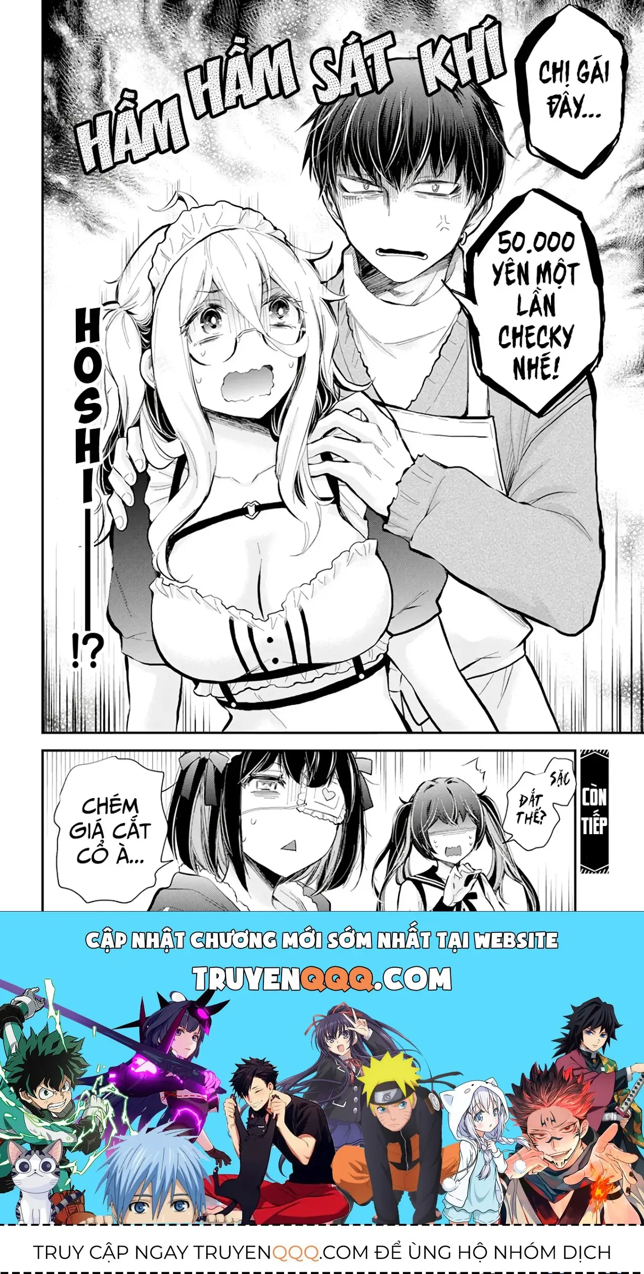 Shingeki No Eroko-San: Hen Na Oneesan Wa Danshi Kousei To Nakayoku Naritai Chapter 41 - Trang 21