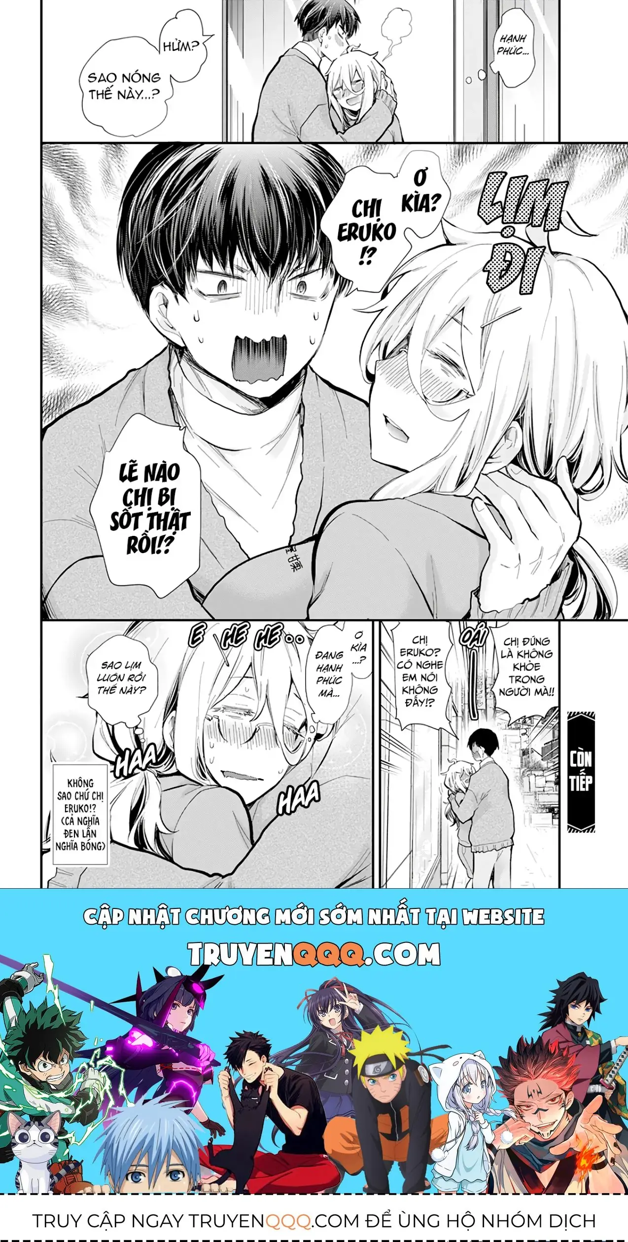 Shingeki No Eroko-San: Hen Na Oneesan Wa Danshi Kousei To Nakayoku Naritai Chapter 42 - Trang 21