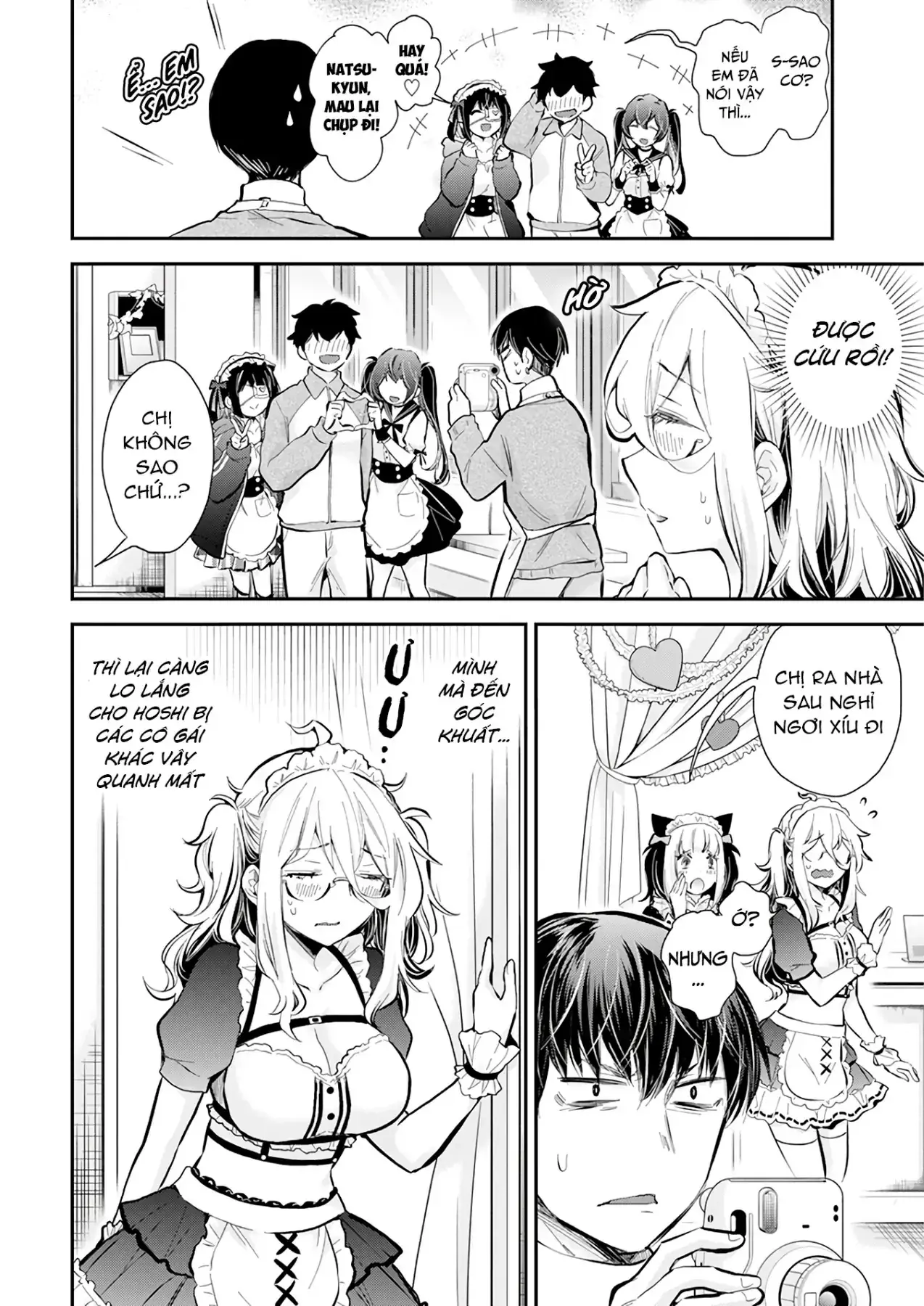 Shingeki No Eroko-San: Hen Na Oneesan Wa Danshi Kousei To Nakayoku Naritai Chapter 42 - Trang 5