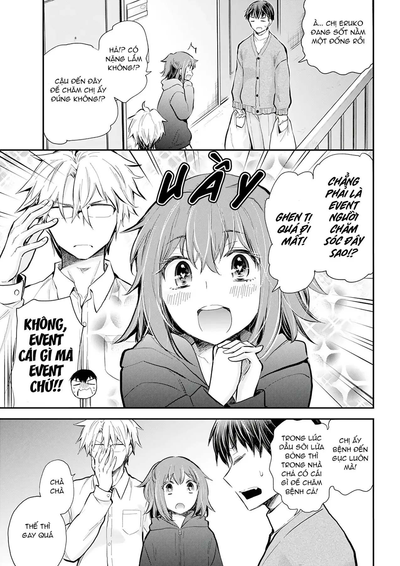 Shingeki No Eroko-San: Hen Na Oneesan Wa Danshi Kousei To Nakayoku Naritai Chapter 43 - Trang 15
