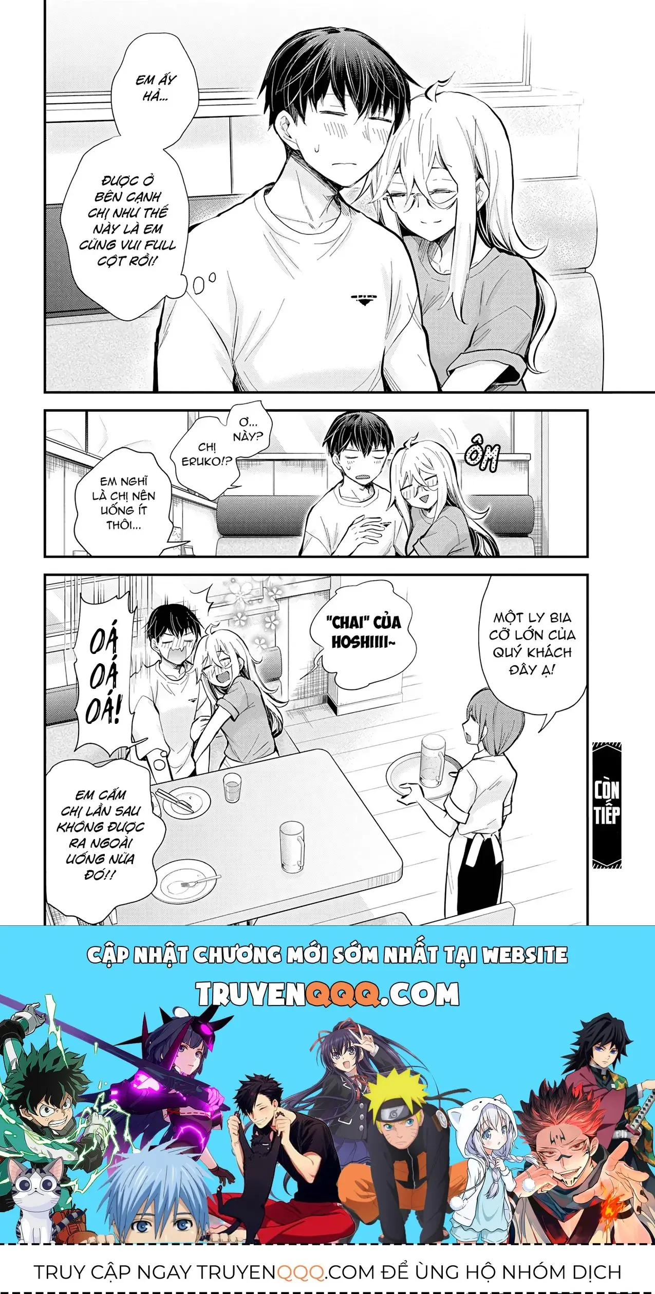 Shingeki No Eroko-San: Hen Na Oneesan Wa Danshi Kousei To Nakayoku Naritai Chapter 44 - Trang 22