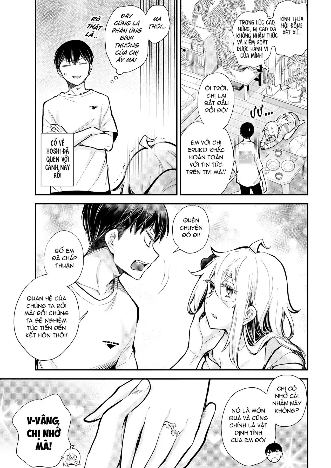Shingeki No Eroko-San: Hen Na Oneesan Wa Danshi Kousei To Nakayoku Naritai Chapter 44 - Trang 5