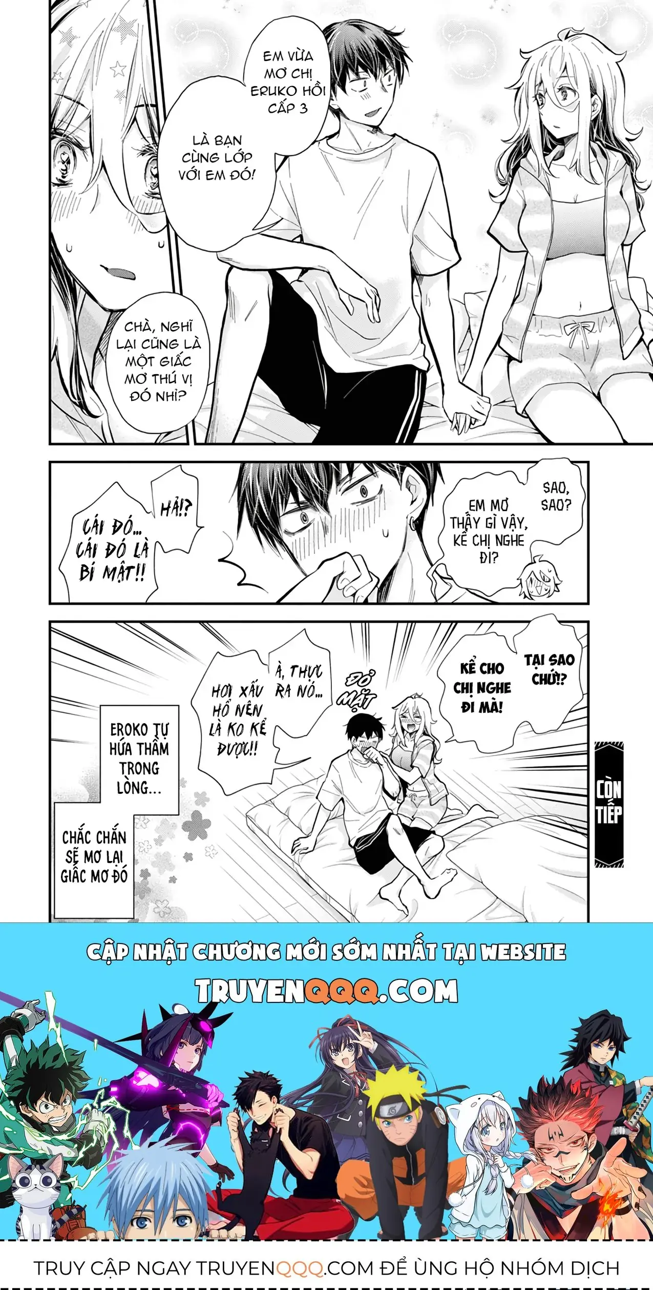 Shingeki No Eroko-San: Hen Na Oneesan Wa Danshi Kousei To Nakayoku Naritai Chapter 45 - Trang 21