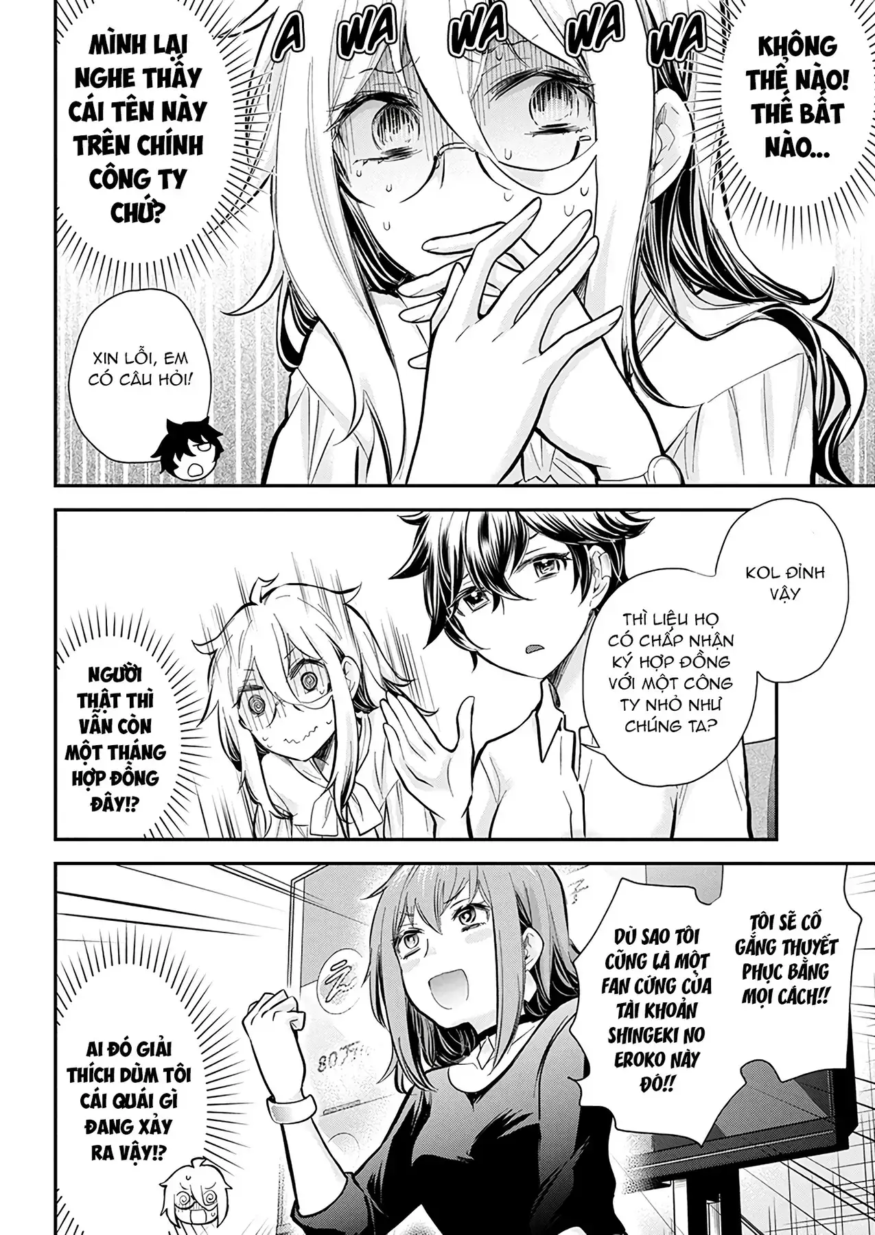 Shingeki No Eroko-San: Hen Na Oneesan Wa Danshi Kousei To Nakayoku Naritai Chapter 46 - Trang 13