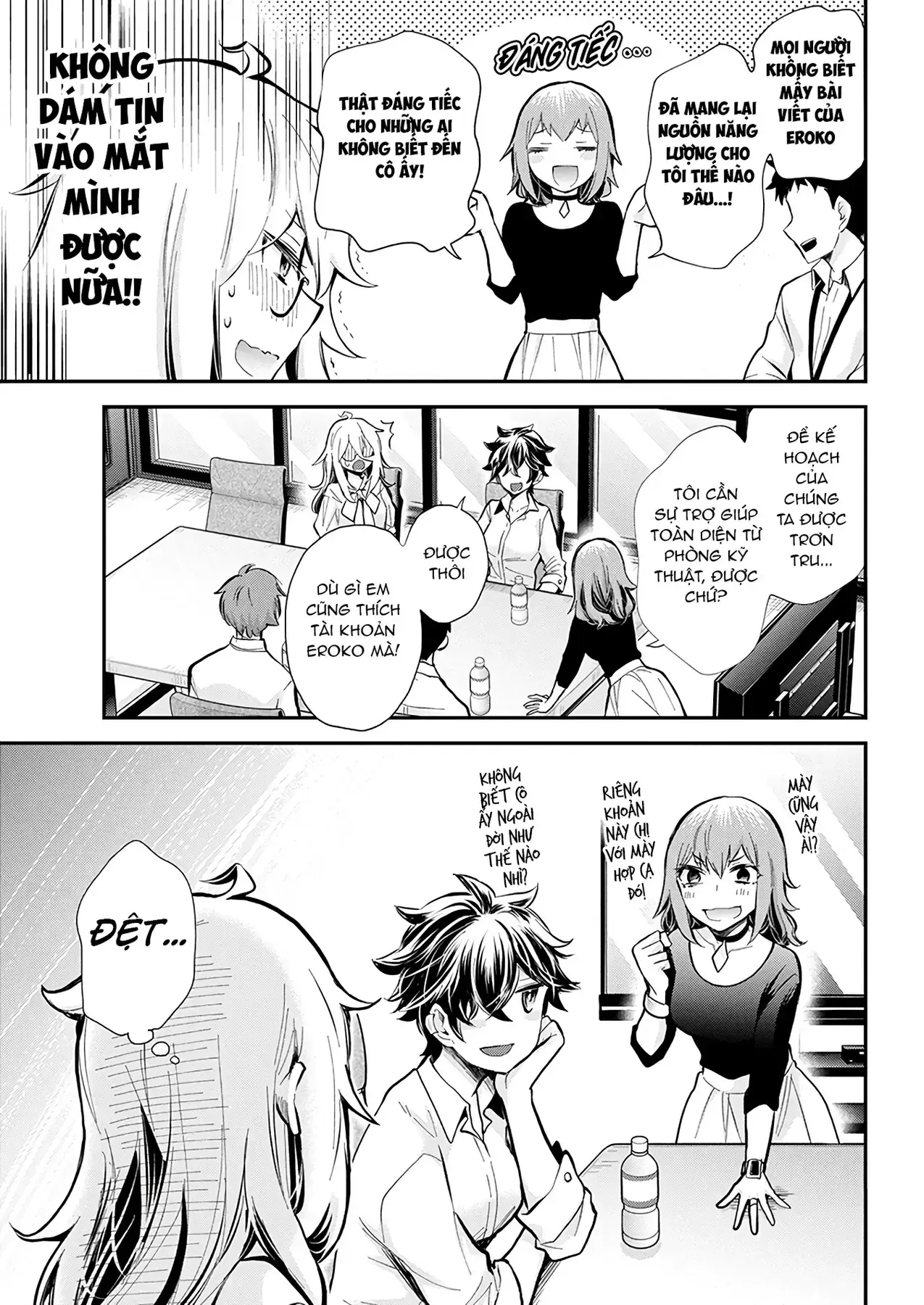 Shingeki No Eroko-San: Hen Na Oneesan Wa Danshi Kousei To Nakayoku Naritai Chapter 46 - Trang 14