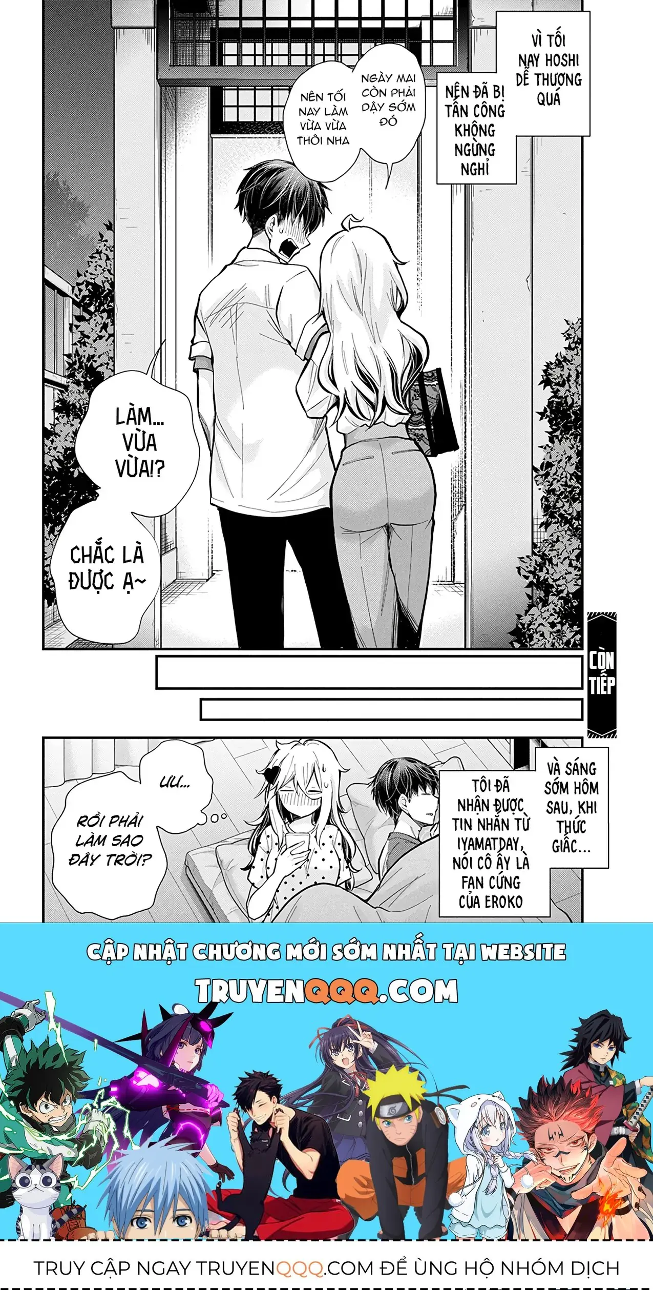 Shingeki No Eroko-San: Hen Na Oneesan Wa Danshi Kousei To Nakayoku Naritai Chapter 46 - Trang 21
