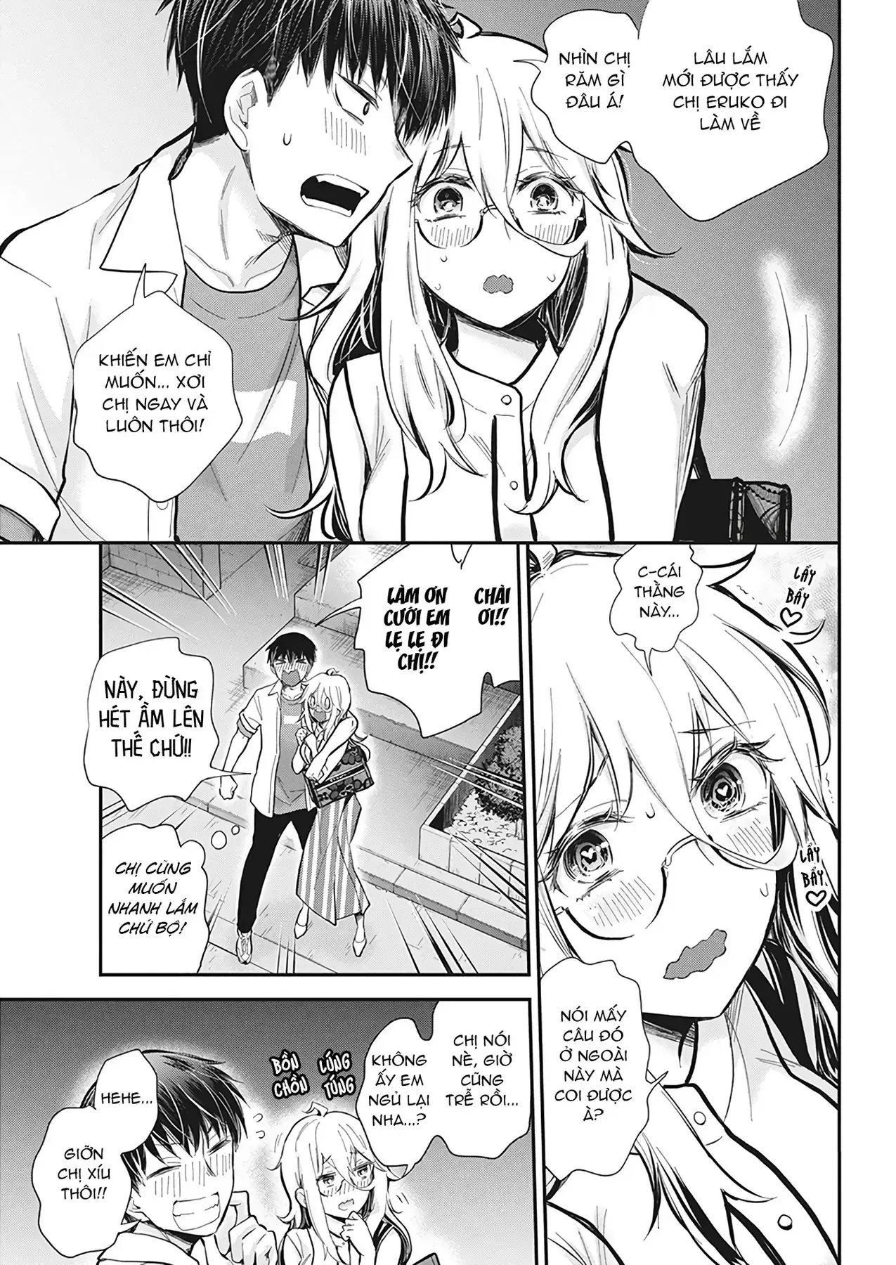 Shingeki No Eroko-San: Hen Na Oneesan Wa Danshi Kousei To Nakayoku Naritai Chapter 46 - Trang 4