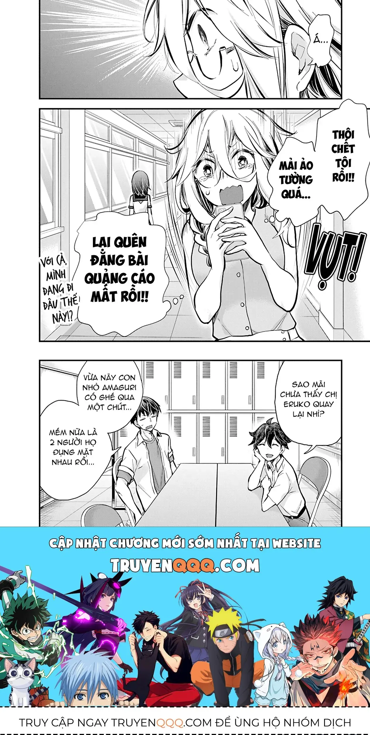 Shingeki No Eroko-San: Hen Na Oneesan Wa Danshi Kousei To Nakayoku Naritai Chapter 48 - Trang 21