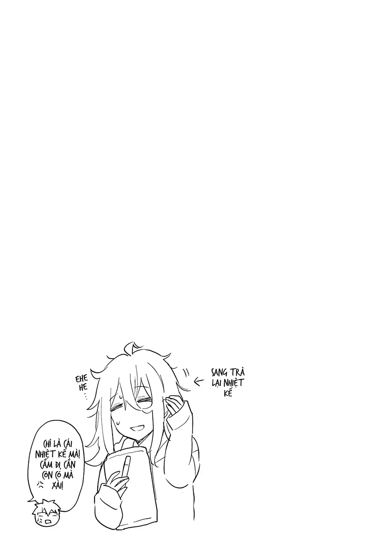 Shingeki No Eroko-San: Hen Na Oneesan Wa Danshi Kousei To Nakayoku Naritai Chapter 49.5 - Trang 5