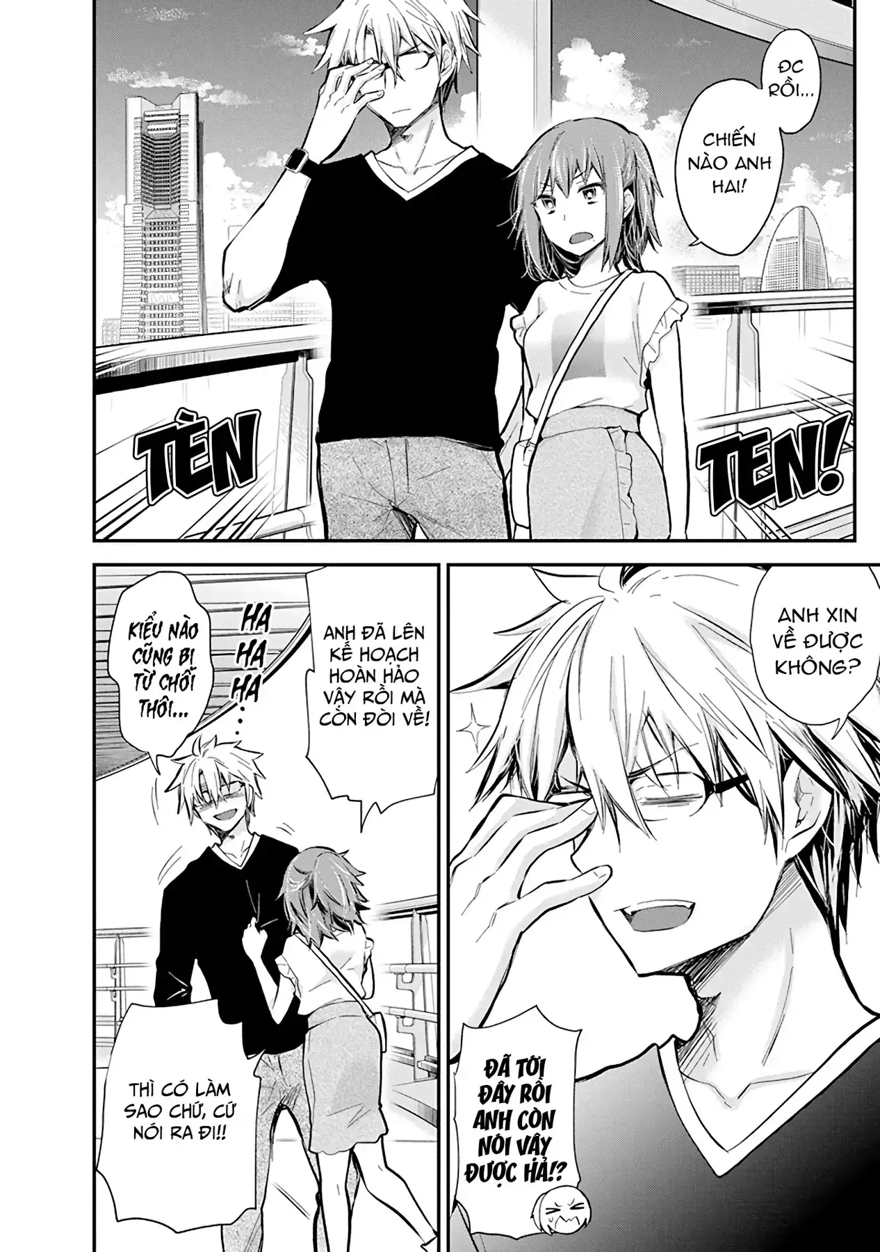 Shingeki No Eroko-San: Hen Na Oneesan Wa Danshi Kousei To Nakayoku Naritai Chapter 49 - Trang 13