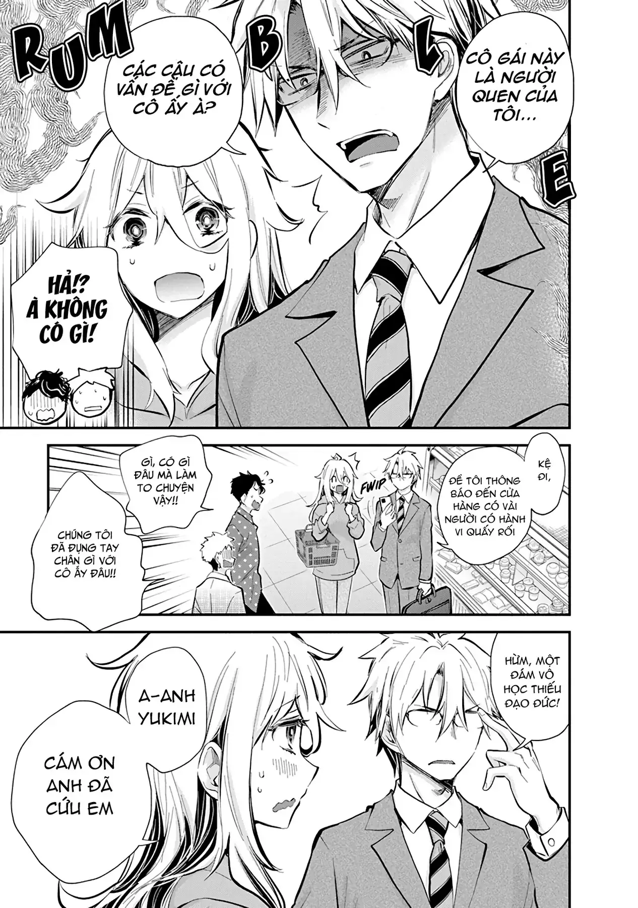 Shingeki No Eroko-San: Hen Na Oneesan Wa Danshi Kousei To Nakayoku Naritai Chapter 49 - Trang 4