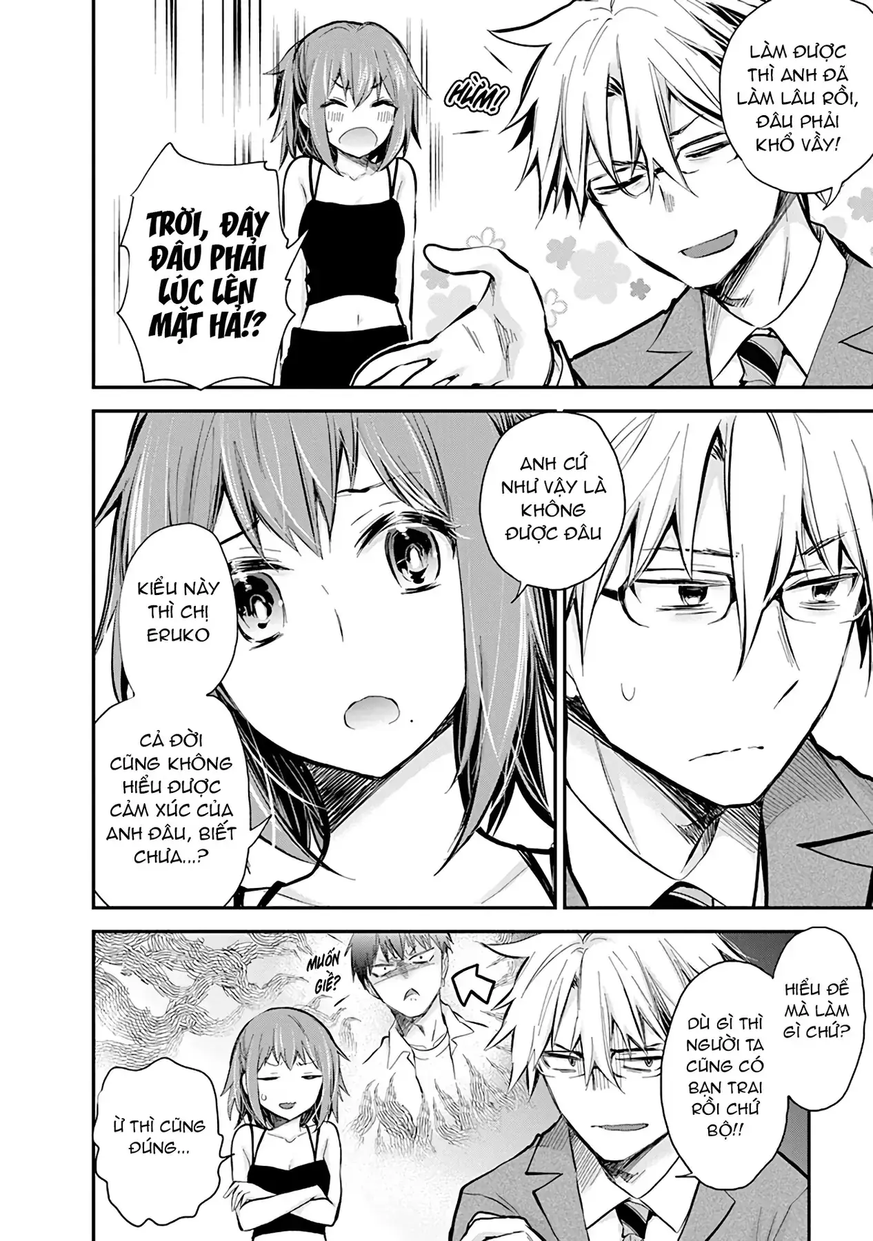 Shingeki No Eroko-San: Hen Na Oneesan Wa Danshi Kousei To Nakayoku Naritai Chapter 49 - Trang 9