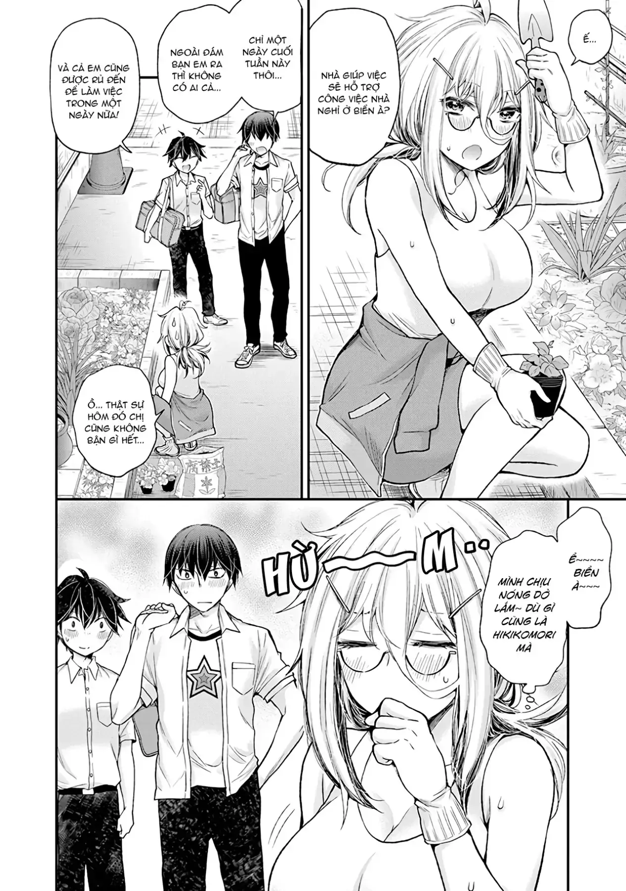Shingeki No Eroko-San: Hen Na Oneesan Wa Danshi Kousei To Nakayoku Naritai Chapter 5 - Trang 3