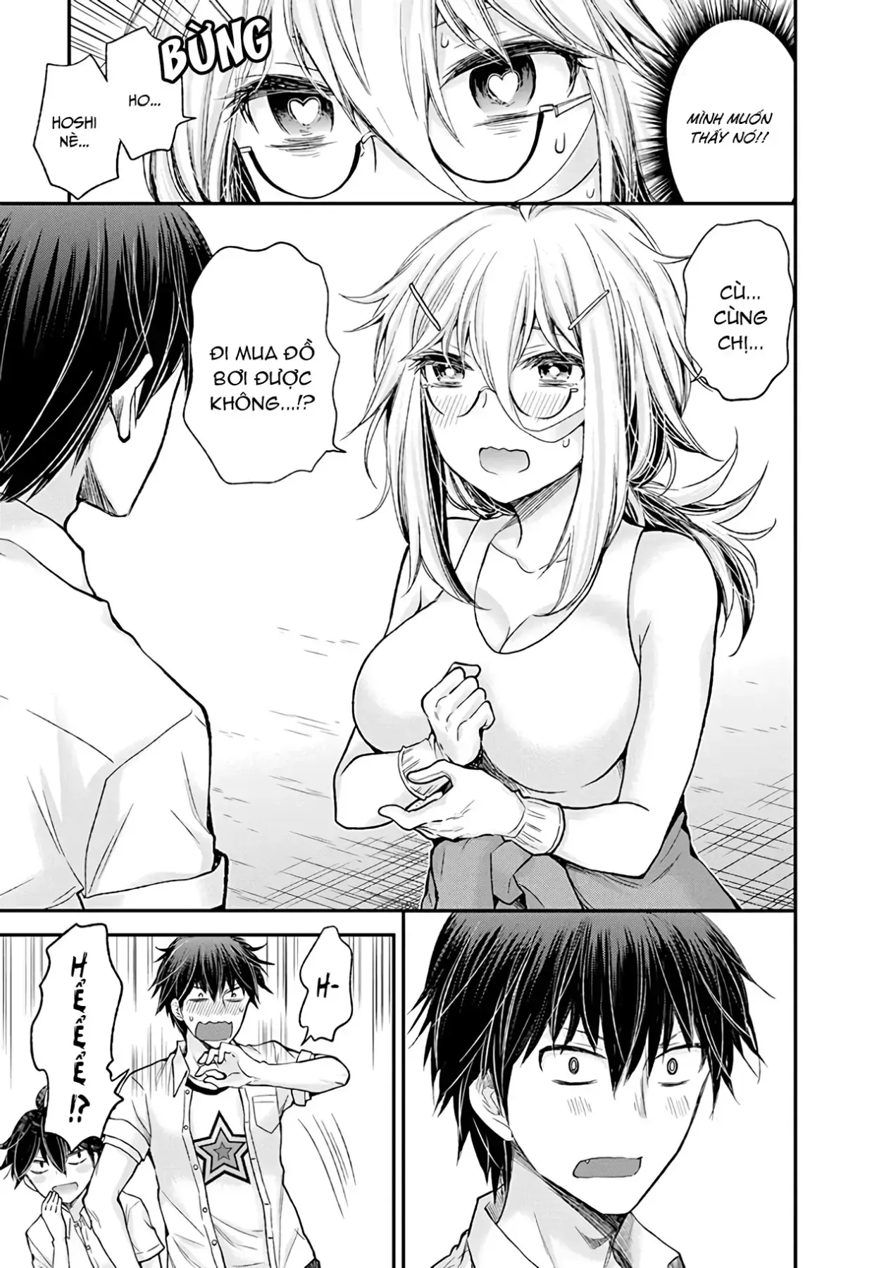 Shingeki No Eroko-San: Hen Na Oneesan Wa Danshi Kousei To Nakayoku Naritai Chapter 5 - Trang 6