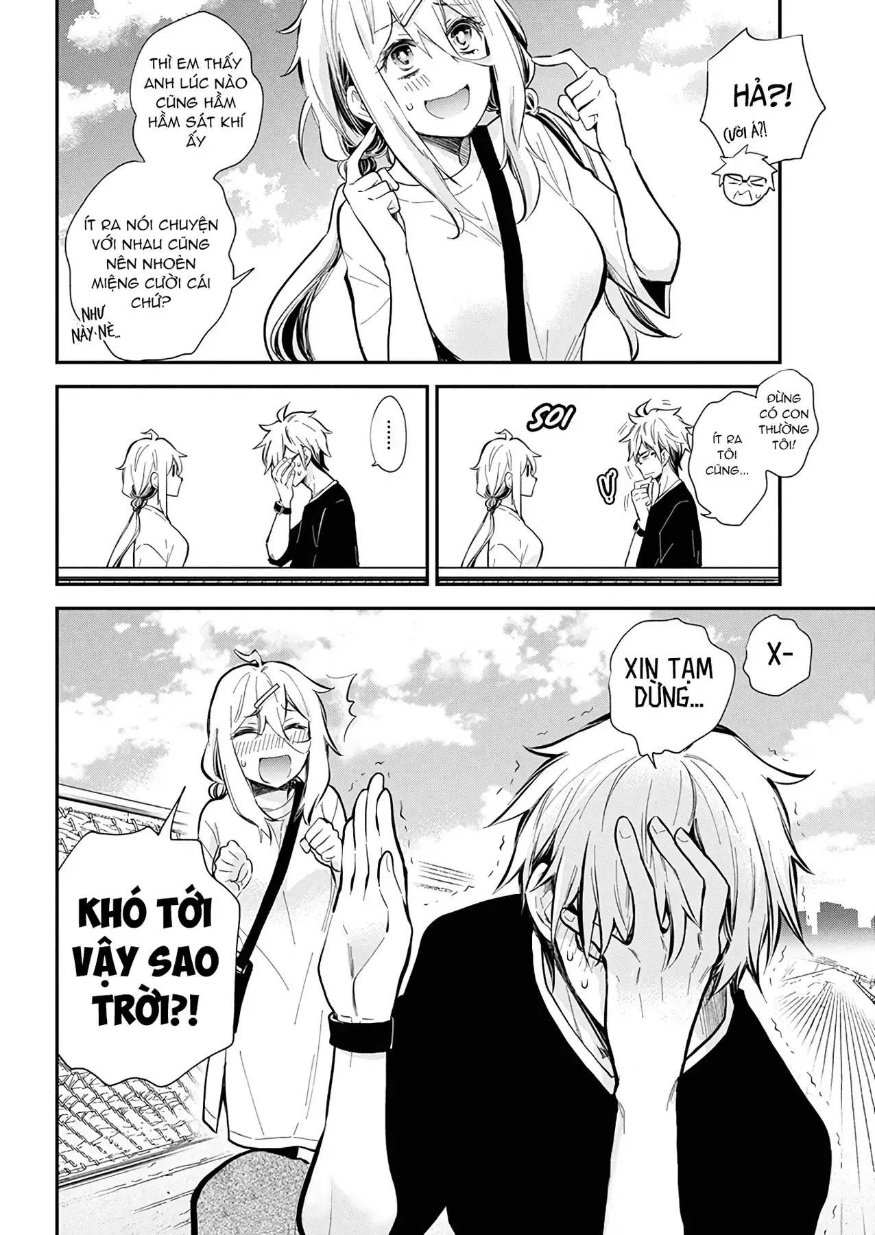 Shingeki No Eroko-San: Hen Na Oneesan Wa Danshi Kousei To Nakayoku Naritai Chapter 50 - Trang 17