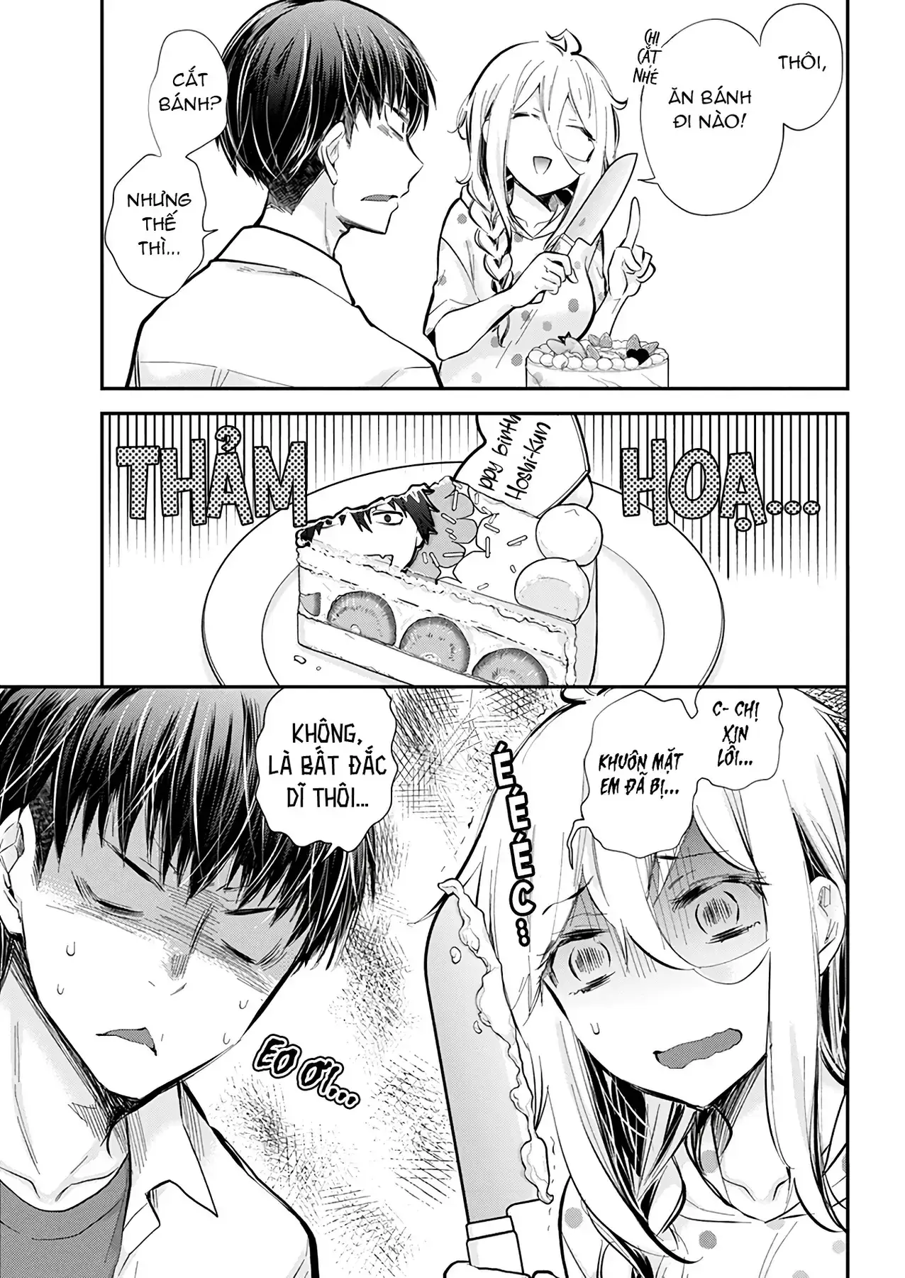 Shingeki No Eroko-San: Hen Na Oneesan Wa Danshi Kousei To Nakayoku Naritai Chapter 51 - Trang 12