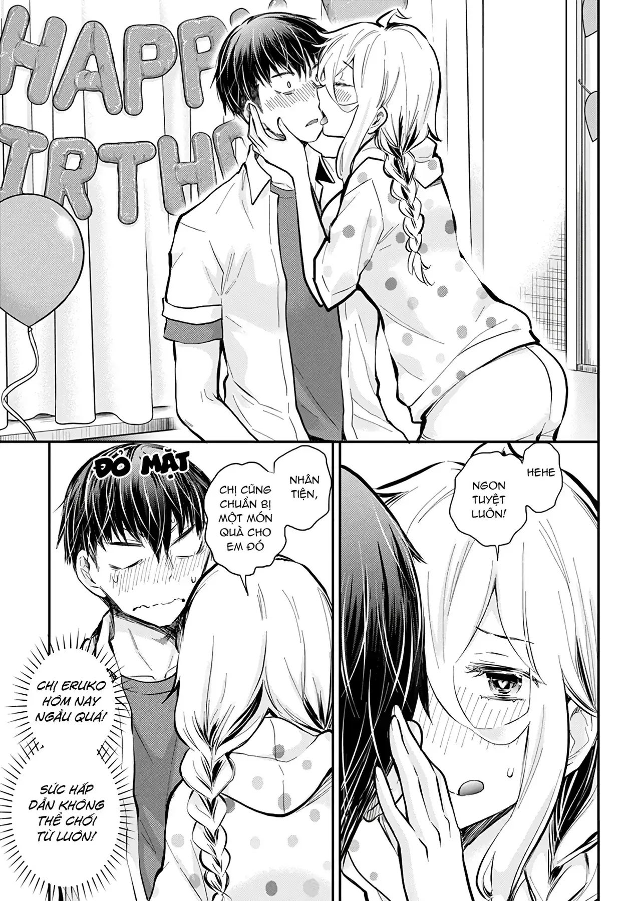 Shingeki No Eroko-San: Hen Na Oneesan Wa Danshi Kousei To Nakayoku Naritai Chapter 51 - Trang 14