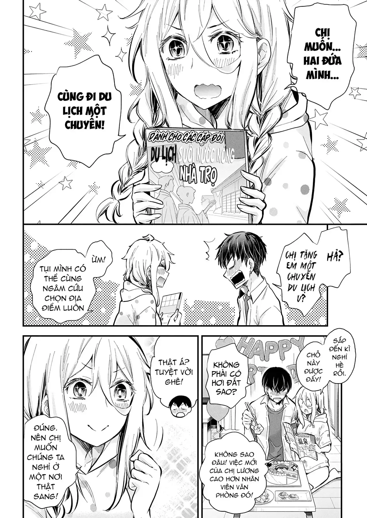 Shingeki No Eroko-San: Hen Na Oneesan Wa Danshi Kousei To Nakayoku Naritai Chapter 51 - Trang 15