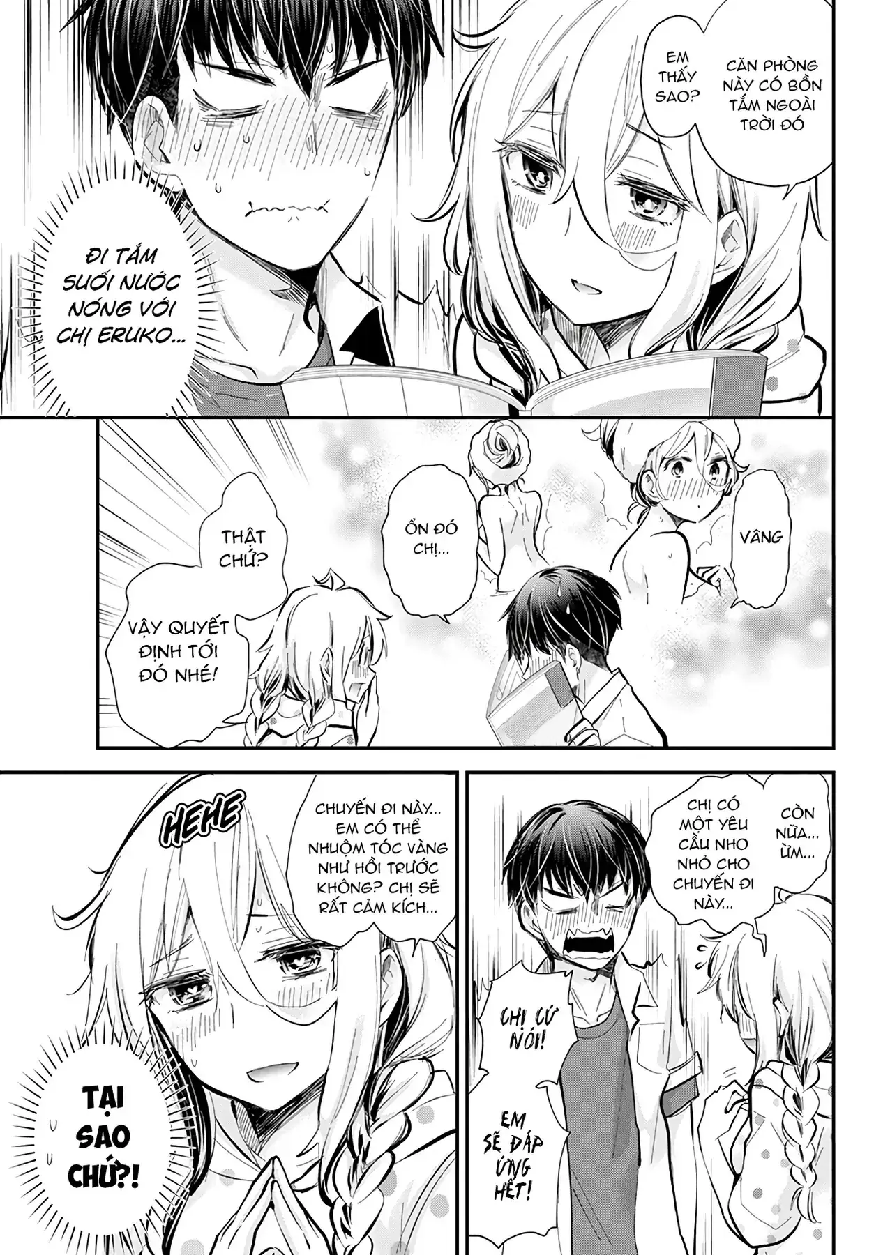 Shingeki No Eroko-San: Hen Na Oneesan Wa Danshi Kousei To Nakayoku Naritai Chapter 51 - Trang 16