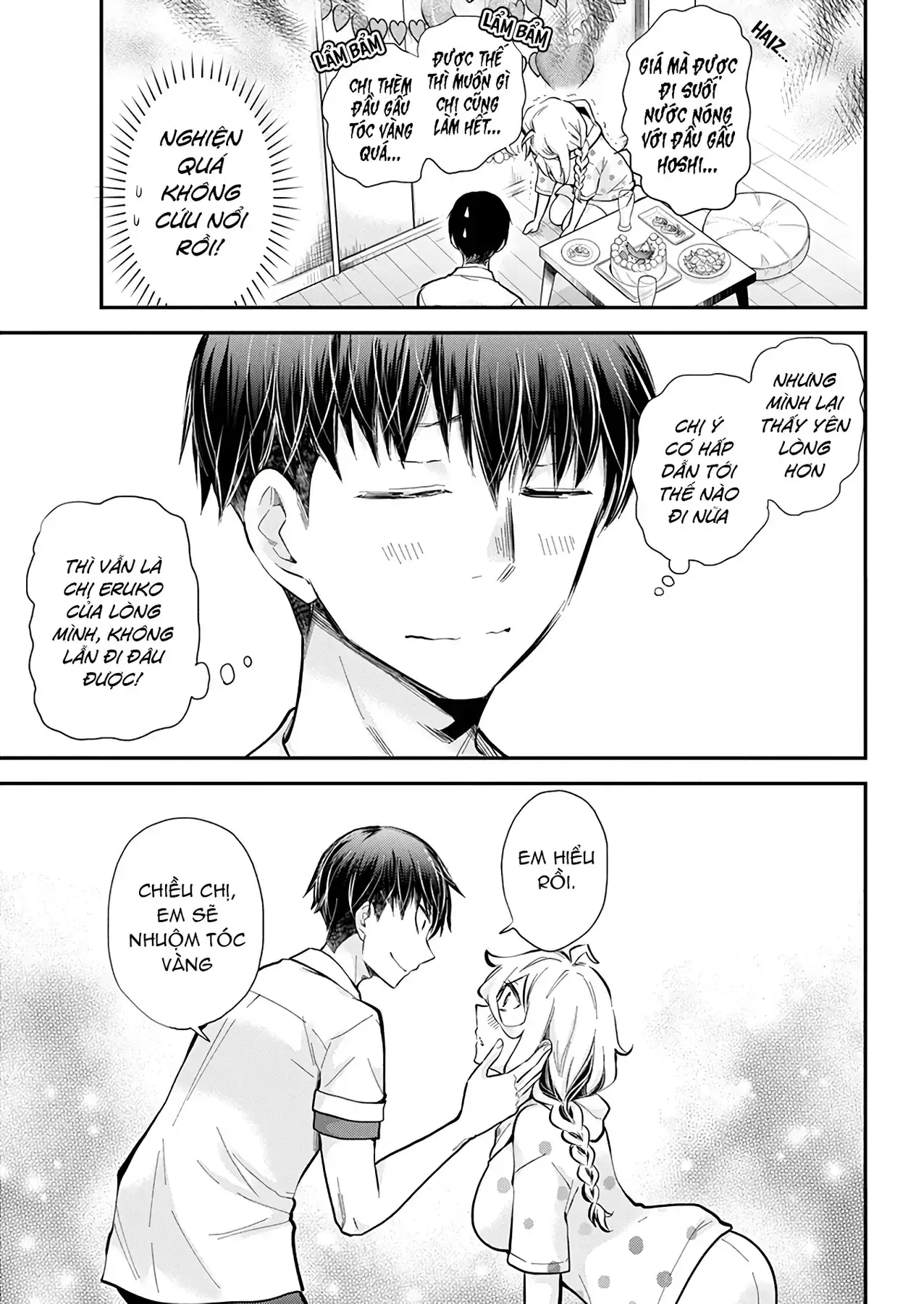 Shingeki No Eroko-San: Hen Na Oneesan Wa Danshi Kousei To Nakayoku Naritai Chapter 51 - Trang 18