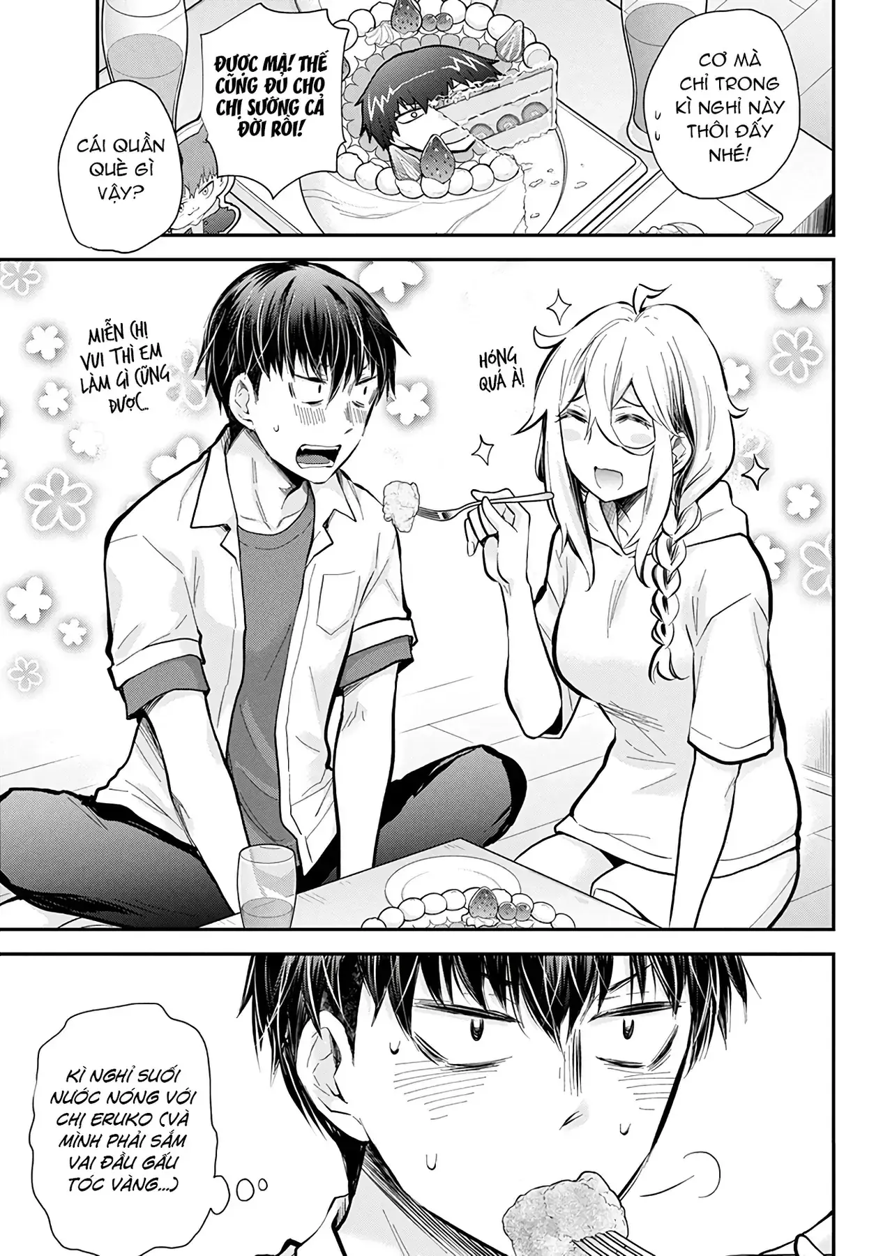 Shingeki No Eroko-San: Hen Na Oneesan Wa Danshi Kousei To Nakayoku Naritai Chapter 51 - Trang 20