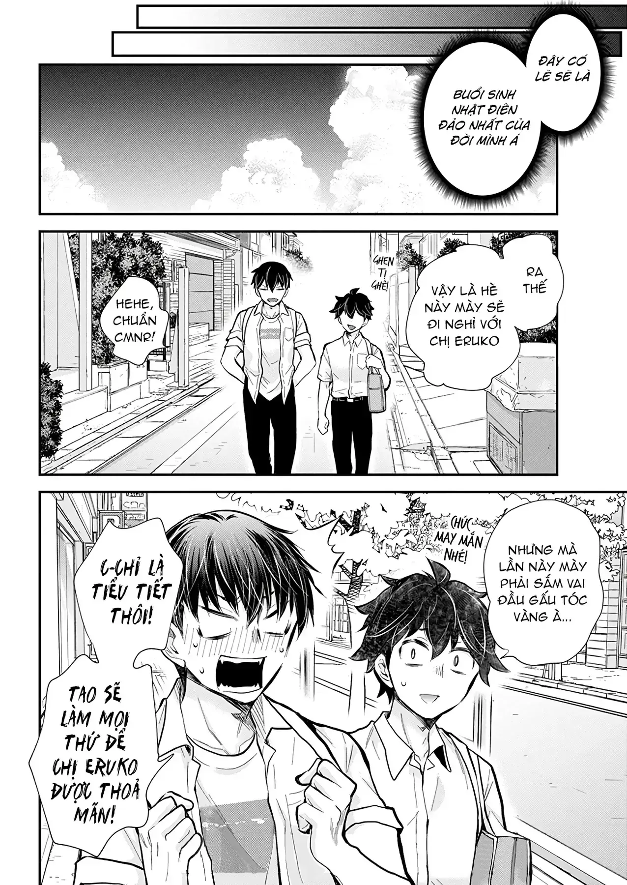 Shingeki No Eroko-San: Hen Na Oneesan Wa Danshi Kousei To Nakayoku Naritai Chapter 51 - Trang 21