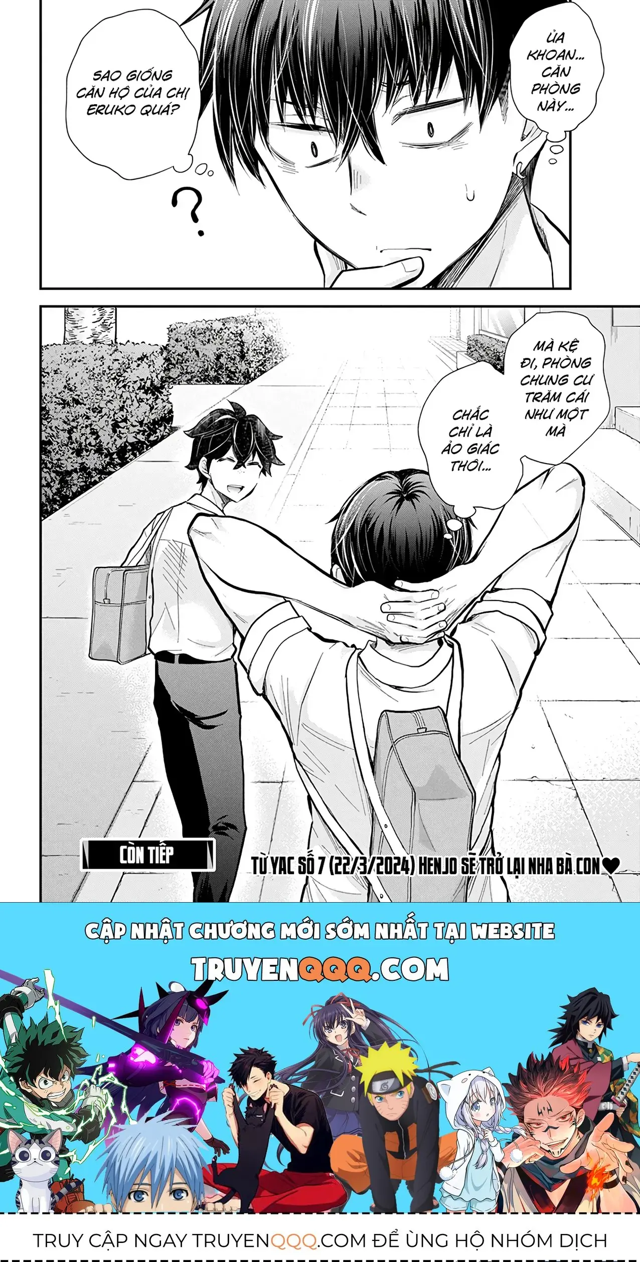 Shingeki No Eroko-San: Hen Na Oneesan Wa Danshi Kousei To Nakayoku Naritai Chapter 51 - Trang 23