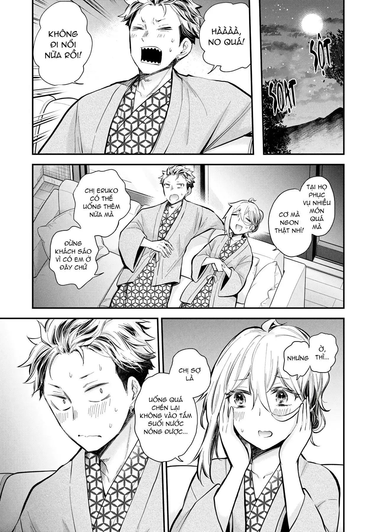 Shingeki No Eroko-San: Hen Na Oneesan Wa Danshi Kousei To Nakayoku Naritai Chapter 52 - Trang 14
