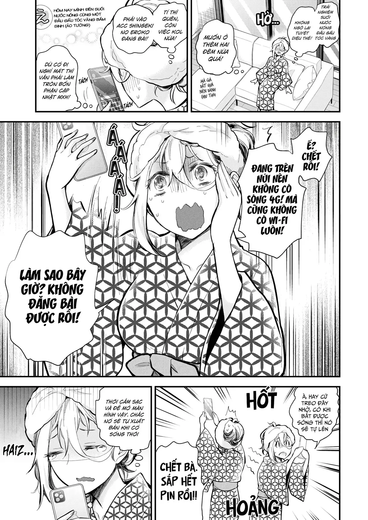 Shingeki No Eroko-San: Hen Na Oneesan Wa Danshi Kousei To Nakayoku Naritai Chapter 52 - Trang 20