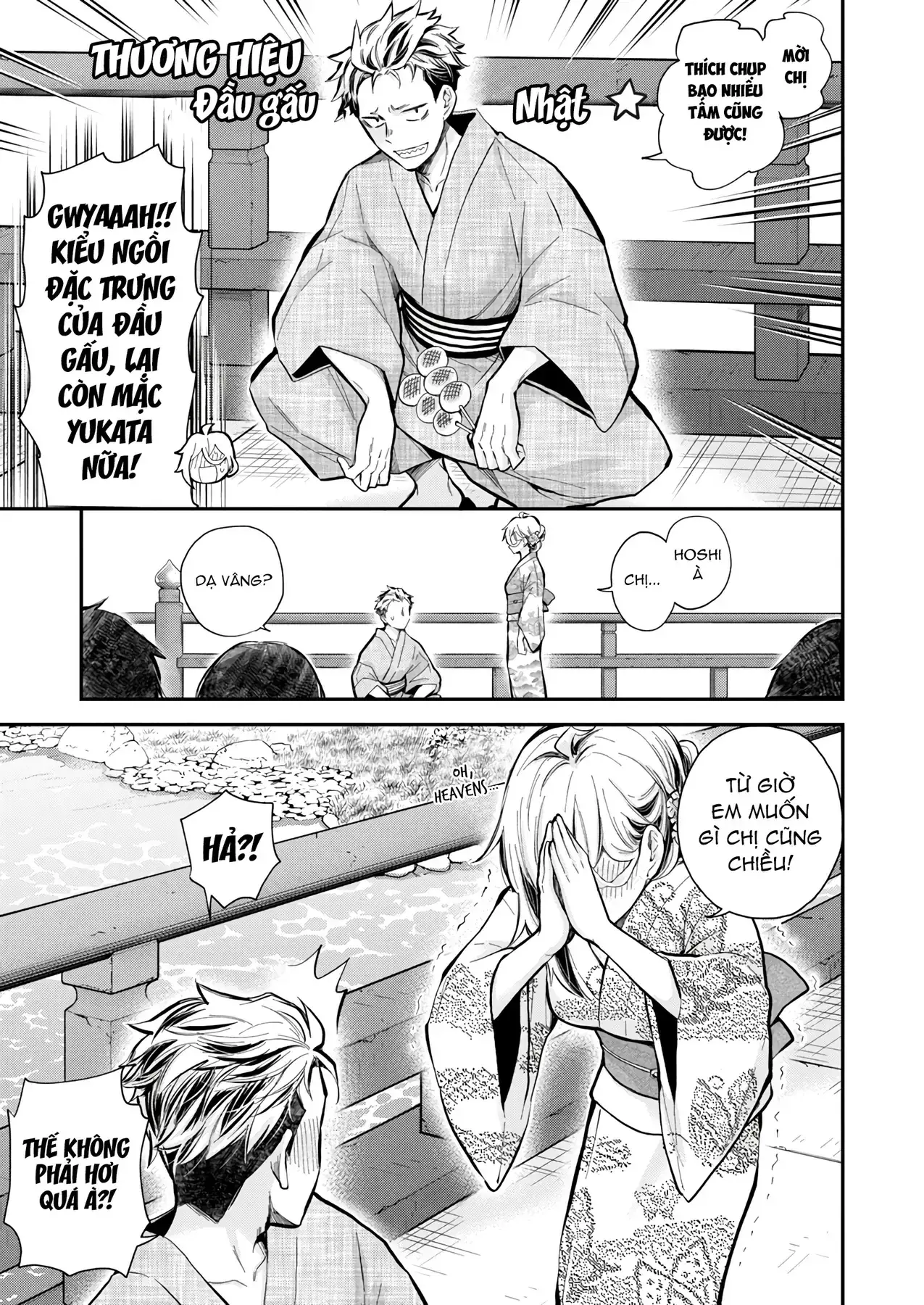 Shingeki No Eroko-San: Hen Na Oneesan Wa Danshi Kousei To Nakayoku Naritai Chapter 52 - Trang 6
