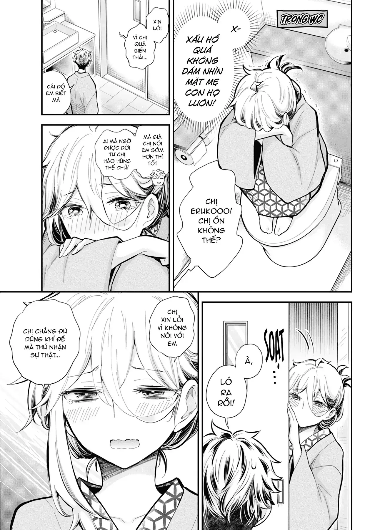 Shingeki No Eroko-San: Hen Na Oneesan Wa Danshi Kousei To Nakayoku Naritai Chapter 54 - Trang 8